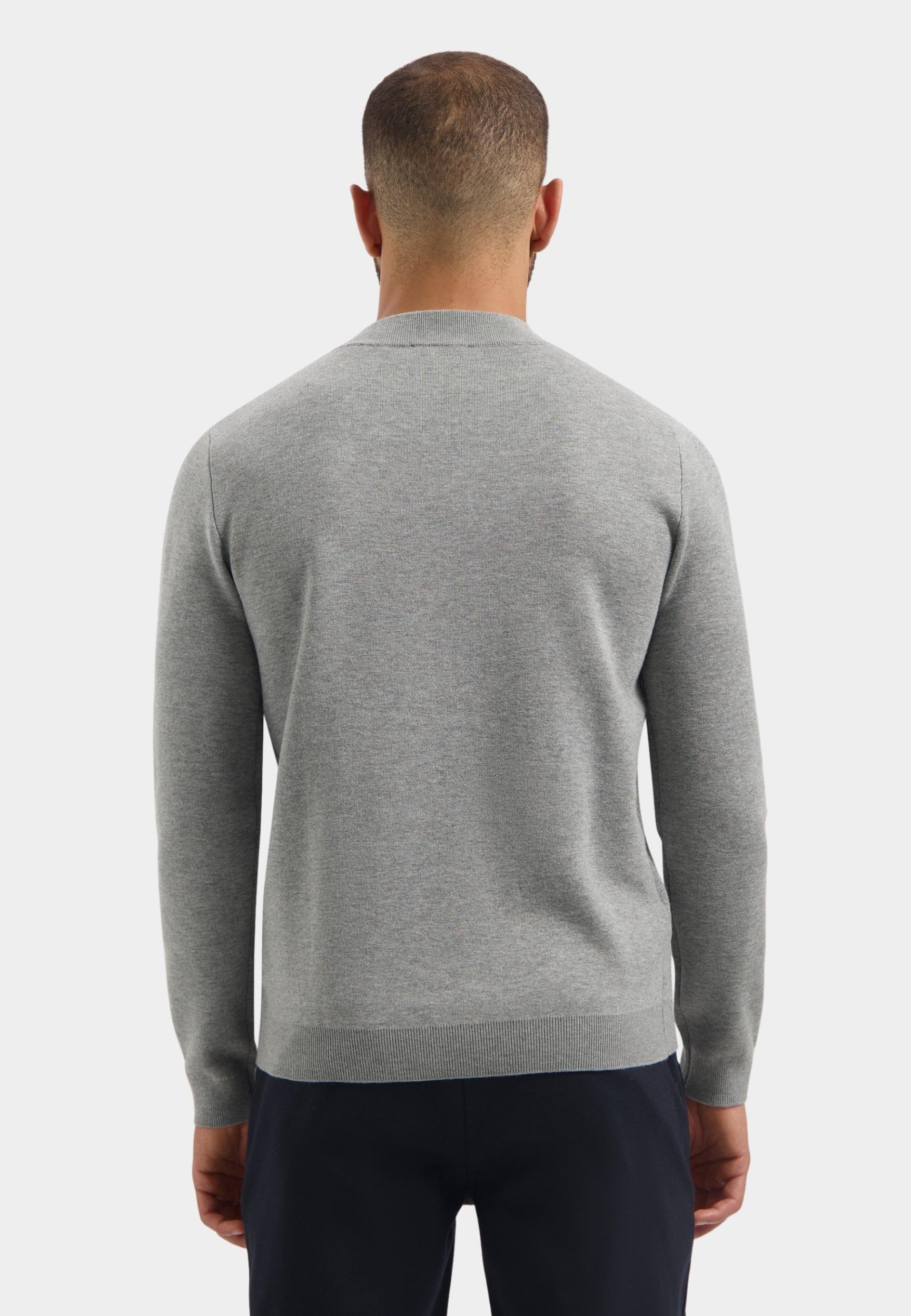 Dstrezzed Pullover Grijs Archer Mocknek 405940/898