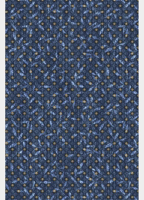 R.B. Boston Casual hemd lange mouw Blauw Franklin LS Button Down 427670/617