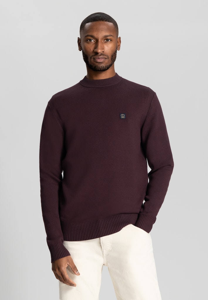 Dstrezzed Pullover Bruin Fell Mock Neck 405600/425