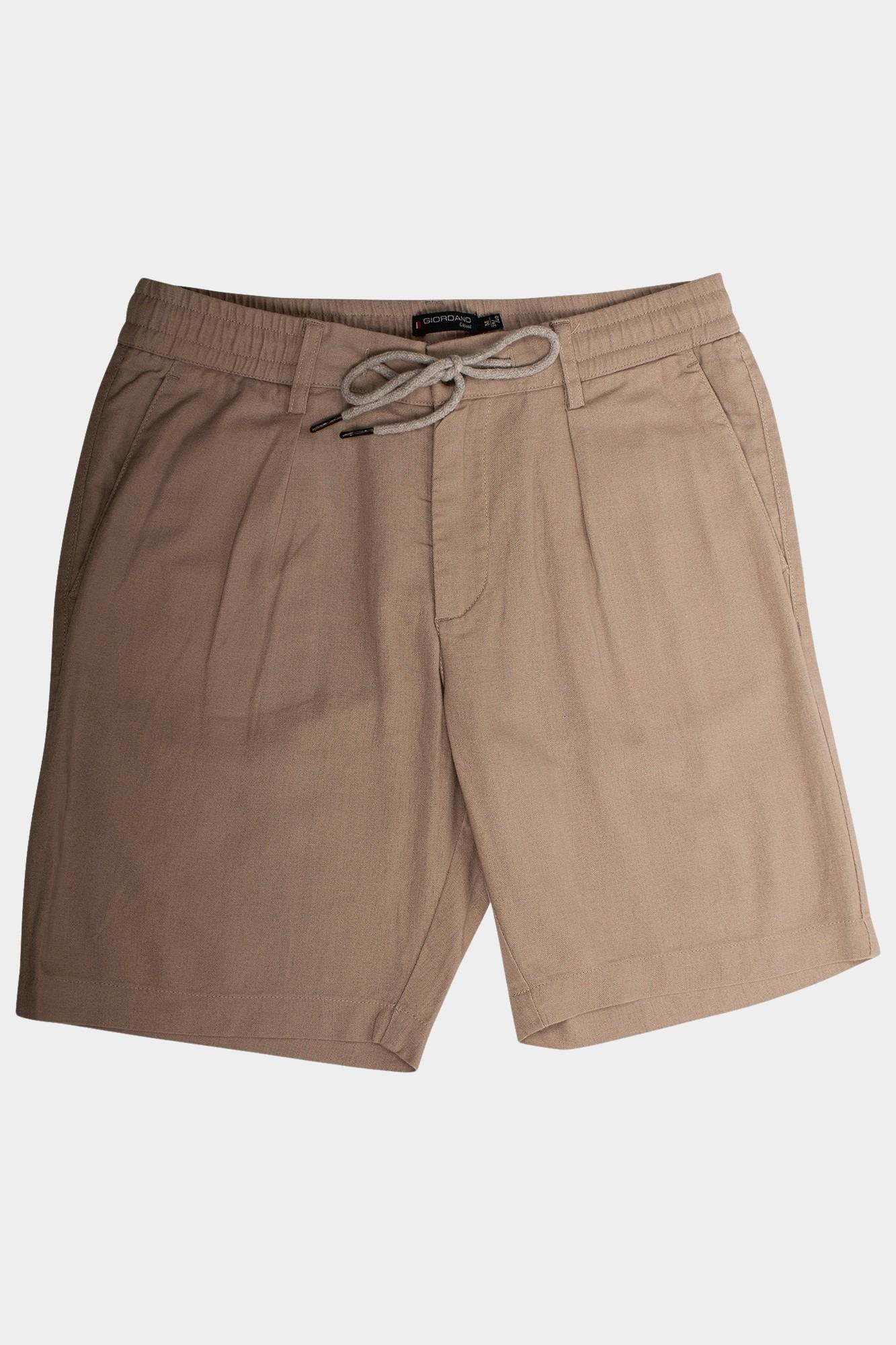 Giordano Korte Broek Bruin Positano elastic short Soft w 511110/80
