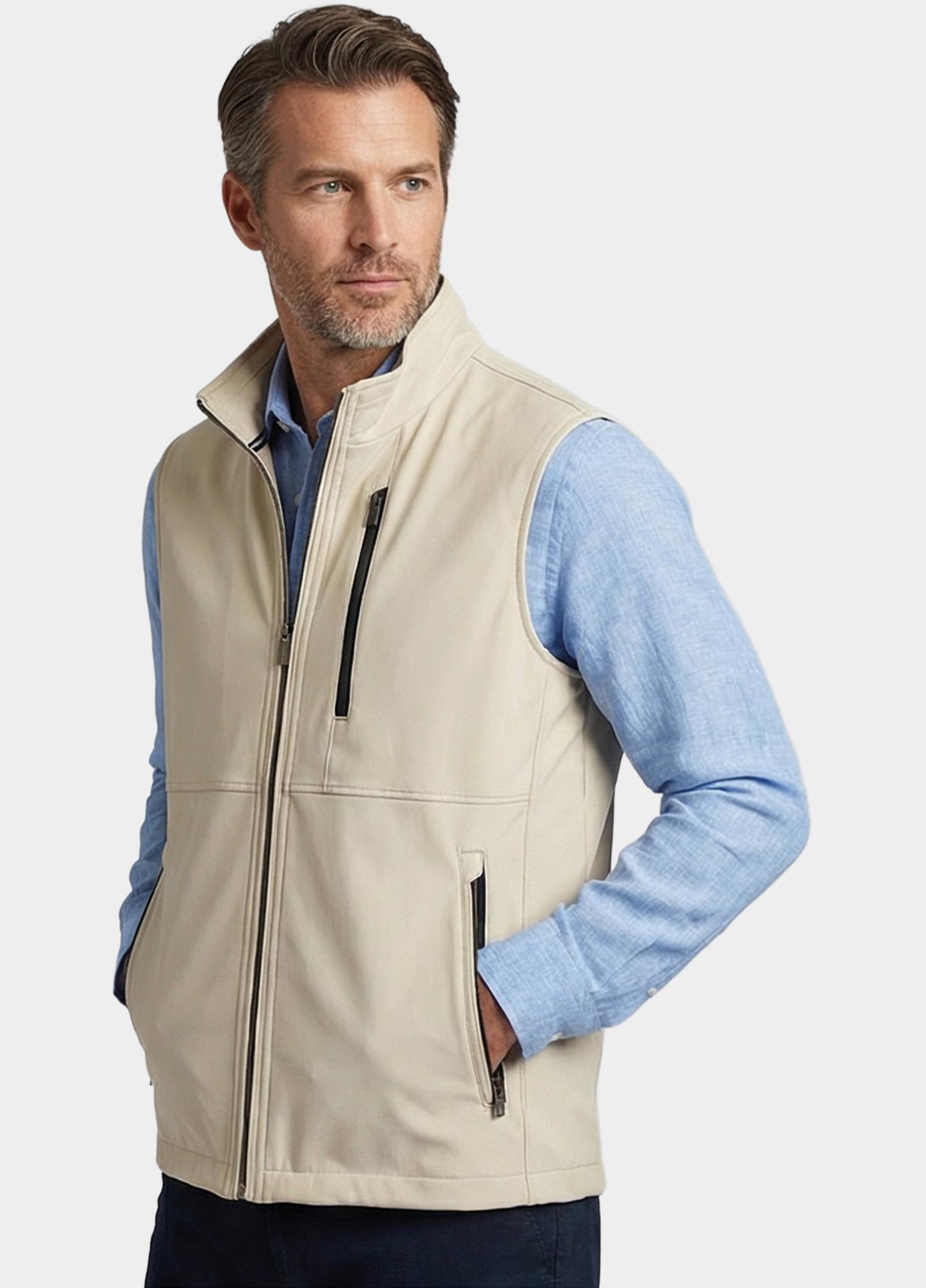 Baileys Bodywarmer heren Wit Bodywarmer  Chest Pocket 612530/81