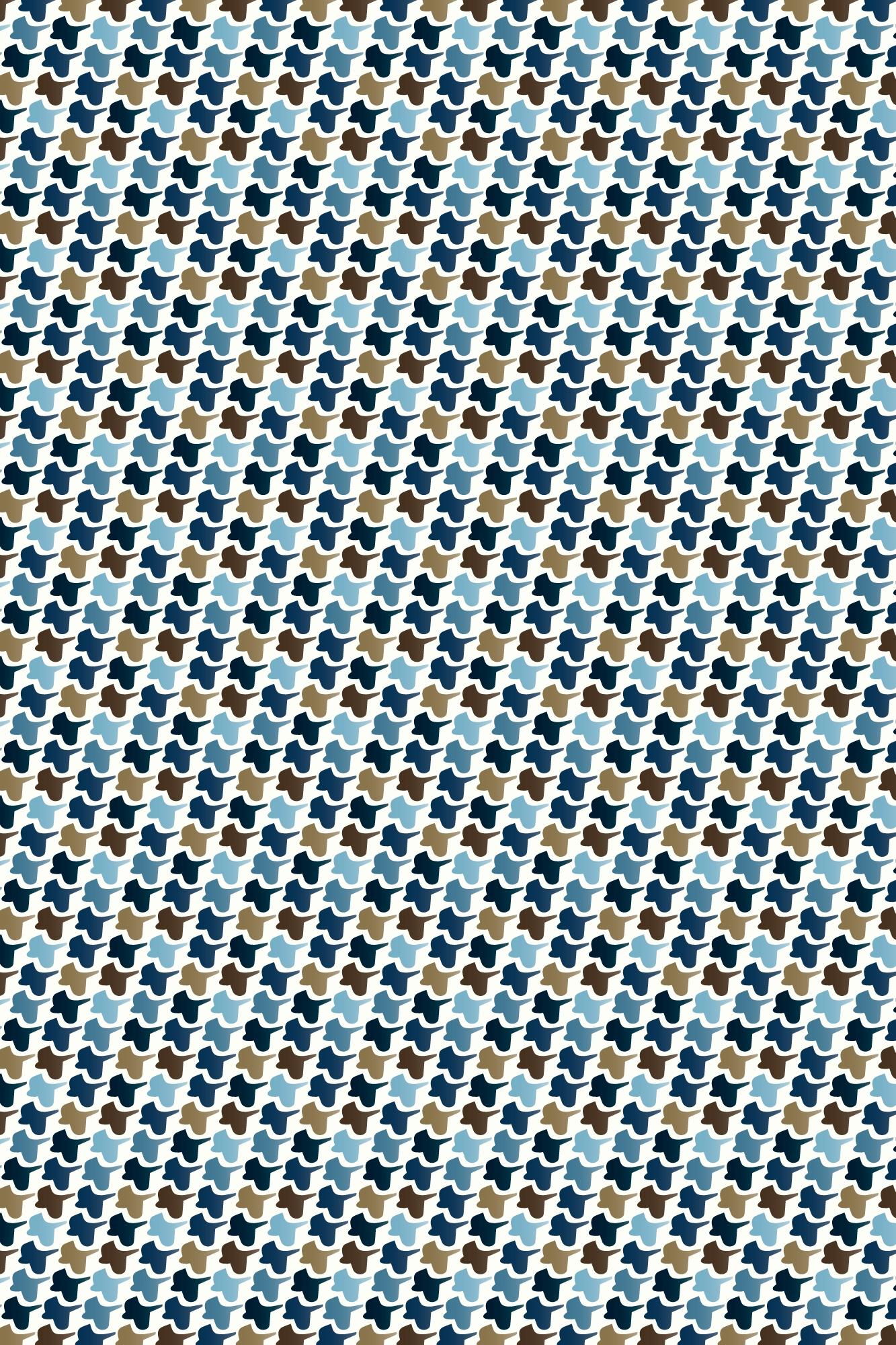 R.B. Boston Casual hemd lange mouw Blauw Franklin LS Button Down 527670/615