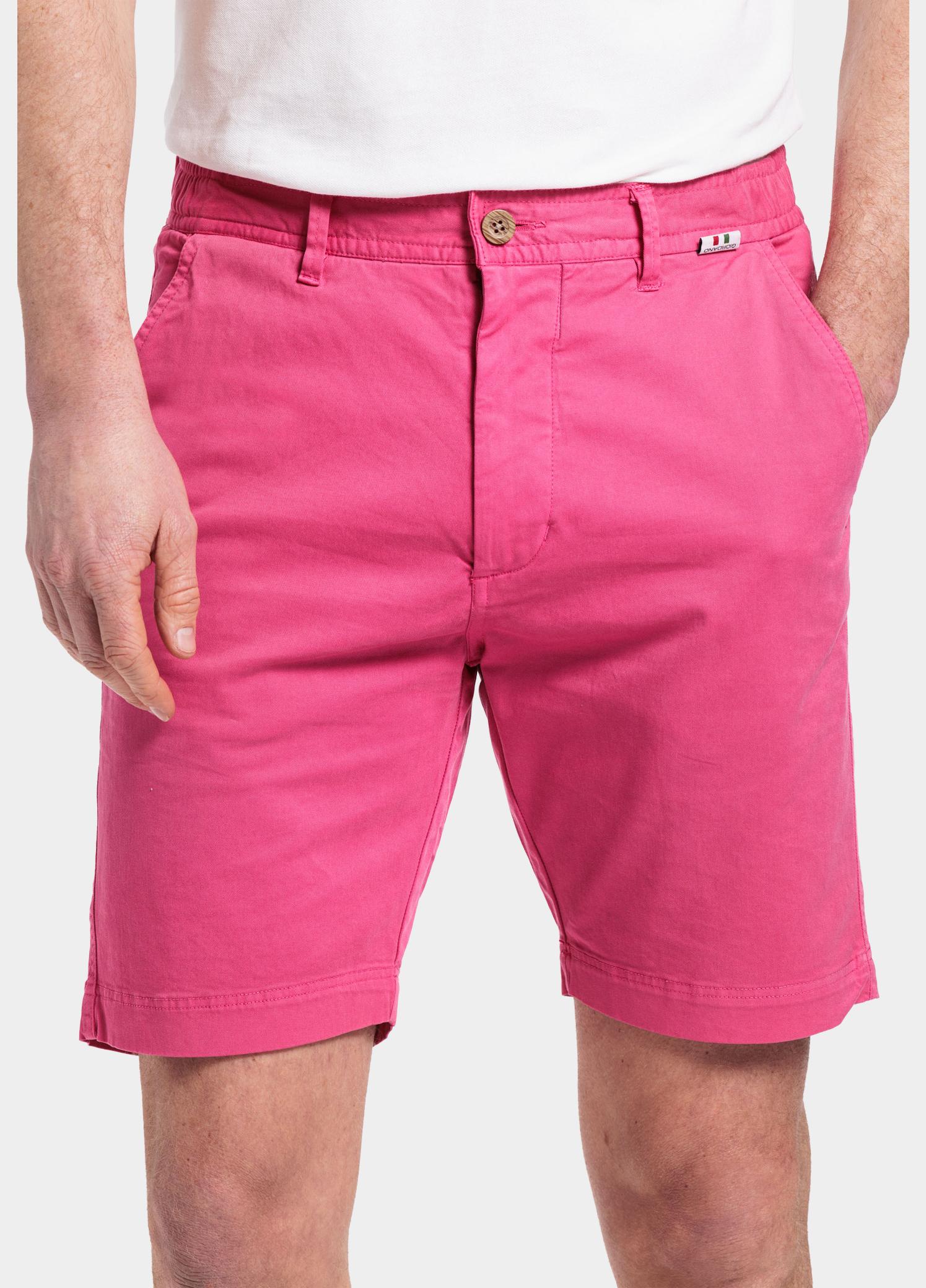Giordano Korte Broek heren Rood Porter Short (elastic in wais 411117/33