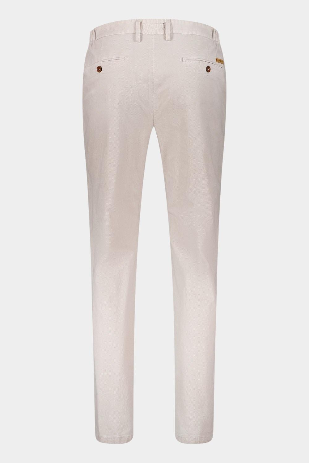 Gardeur Chino Beige Hose Flatfront Tapered Fit TONIC-4 430801/1012