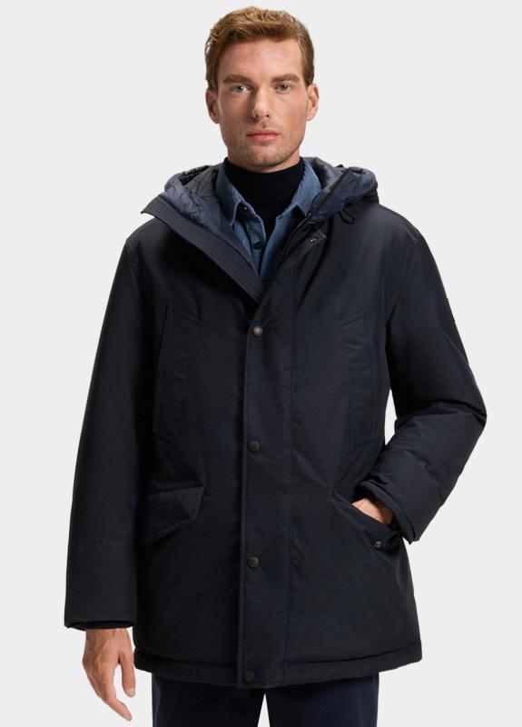 BOSS Orange Winterjack Blauw Osiass1 10240256 01 50547078/404 BOSS Orange Winterjack Blauw Osiass1 10240256 01 50547078/404