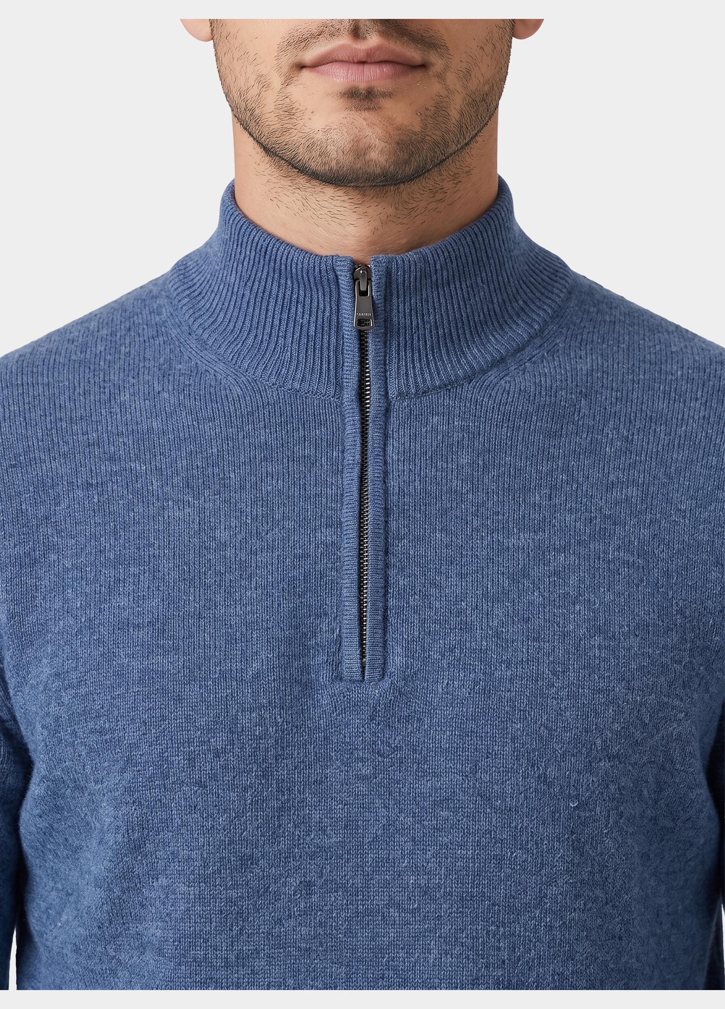 Bos Half Zip Blauw  3042900/304