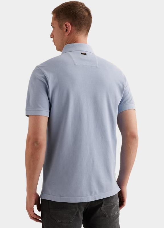 PME Legend Polo heren Blauw Short sleeve polo pique garme PPSS2605850/5299