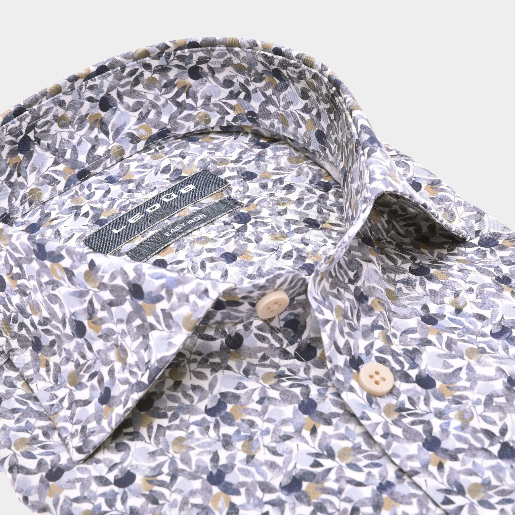 Ledub Business hemd lange mouw Grijs LE24201 MFN 5 0142395/161-000-000