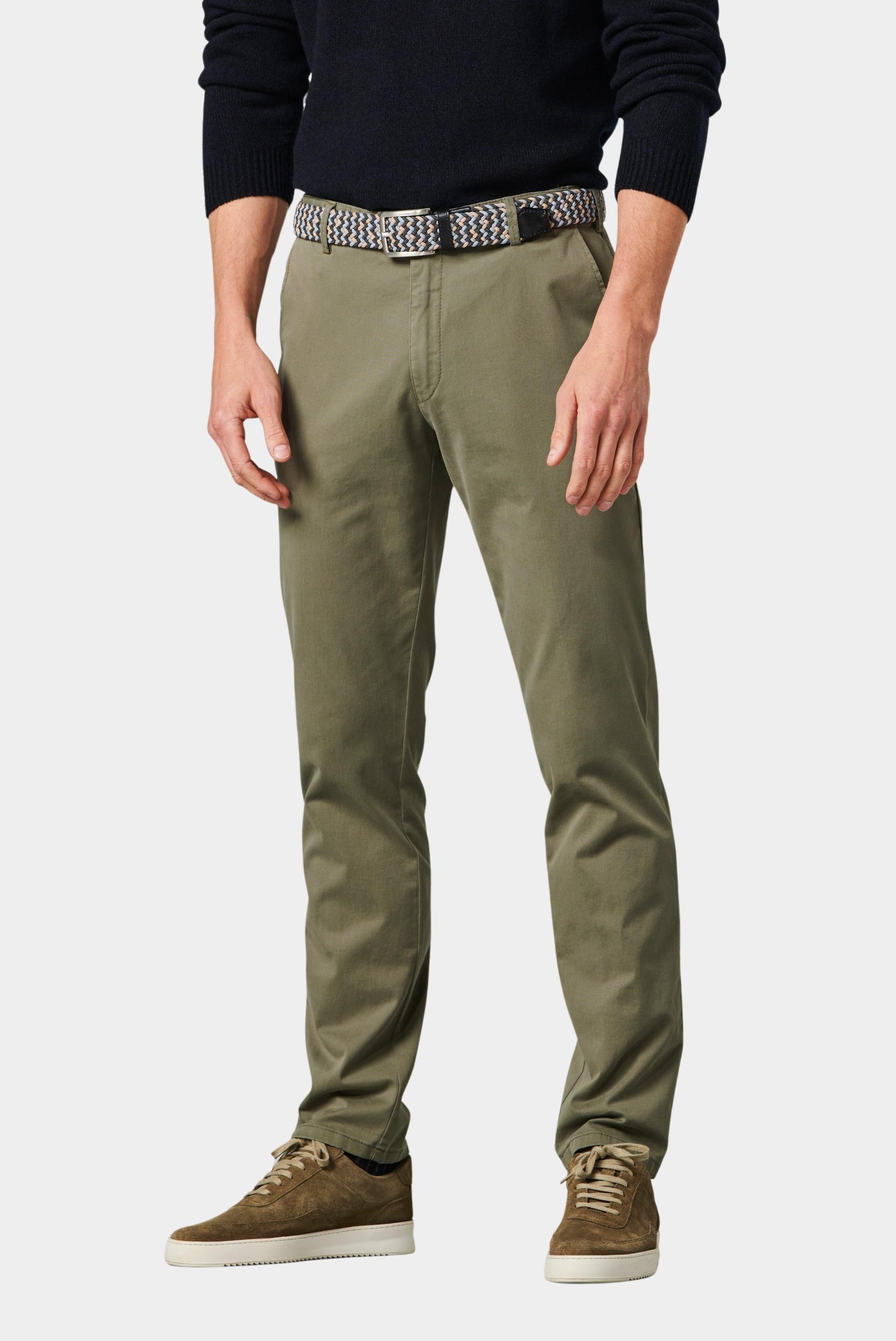 Meyer Katoenen Broek Groen OSLO Art.9-3001 2239300100/26