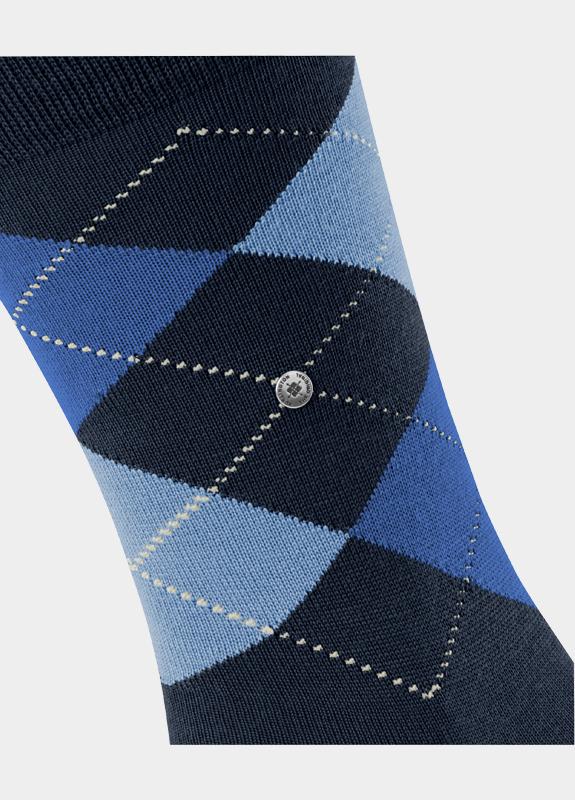 Burlington Sokken Blauw Edinburgh SO 21125/6120