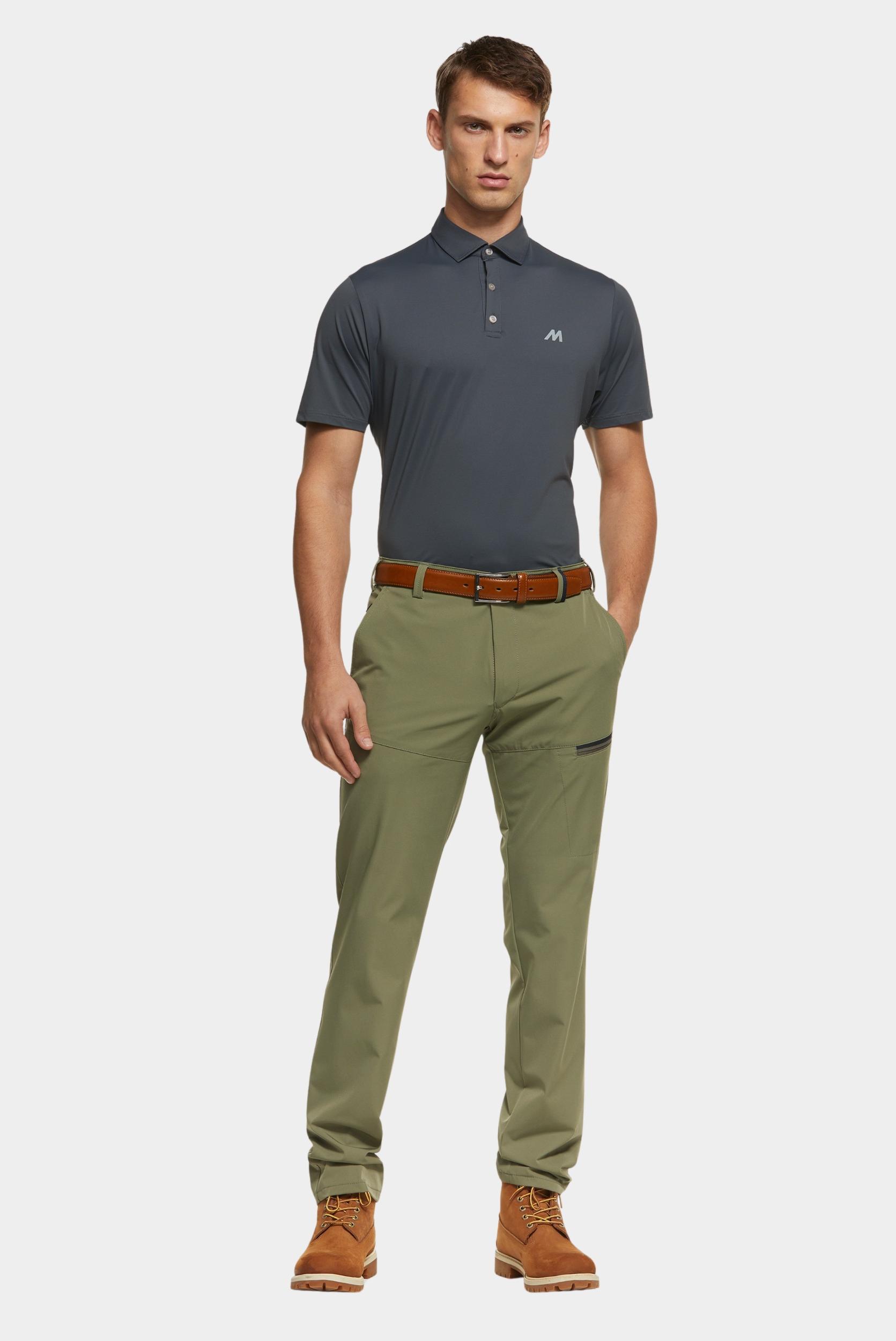 Meyer Polo korte mouw Grijs TIGER Art.9-9005 9509900500/08