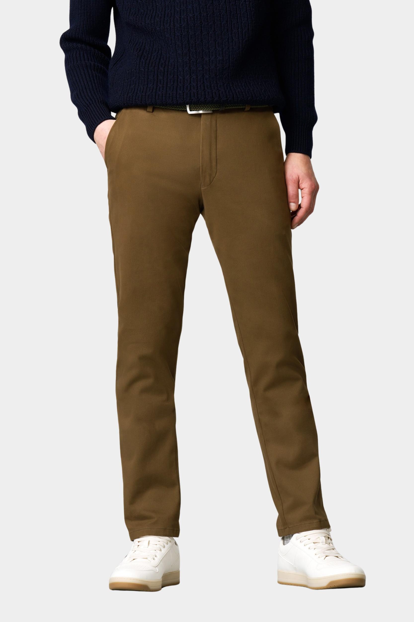 Meyer Katoenen Broek Bruin BONN Art.2-8609 1022860900/43