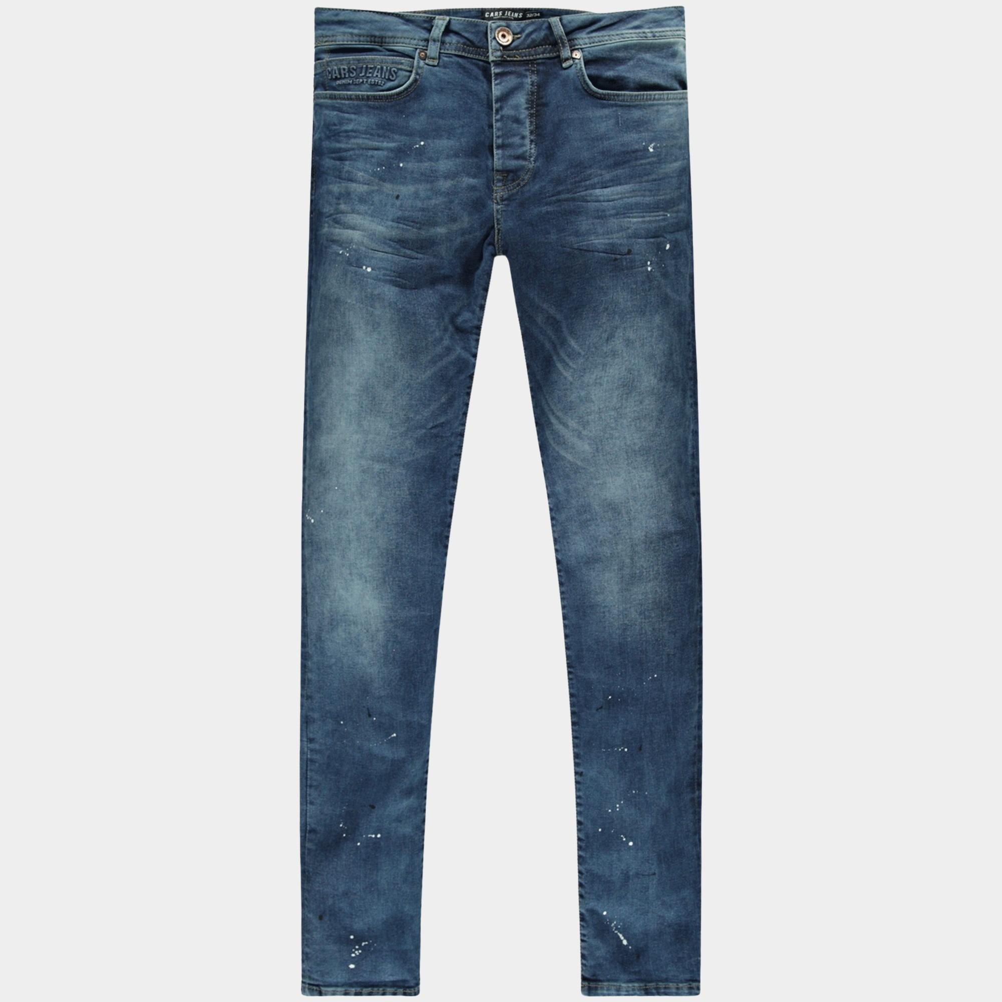 Cars Jeans 5-Pocket Jeans Blauw DUST 75528/28