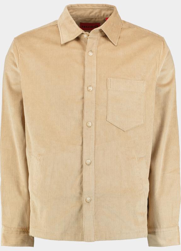 HUGO Red Casual hemd lange mouw Beige Ecord 10276078 01 50555777/269