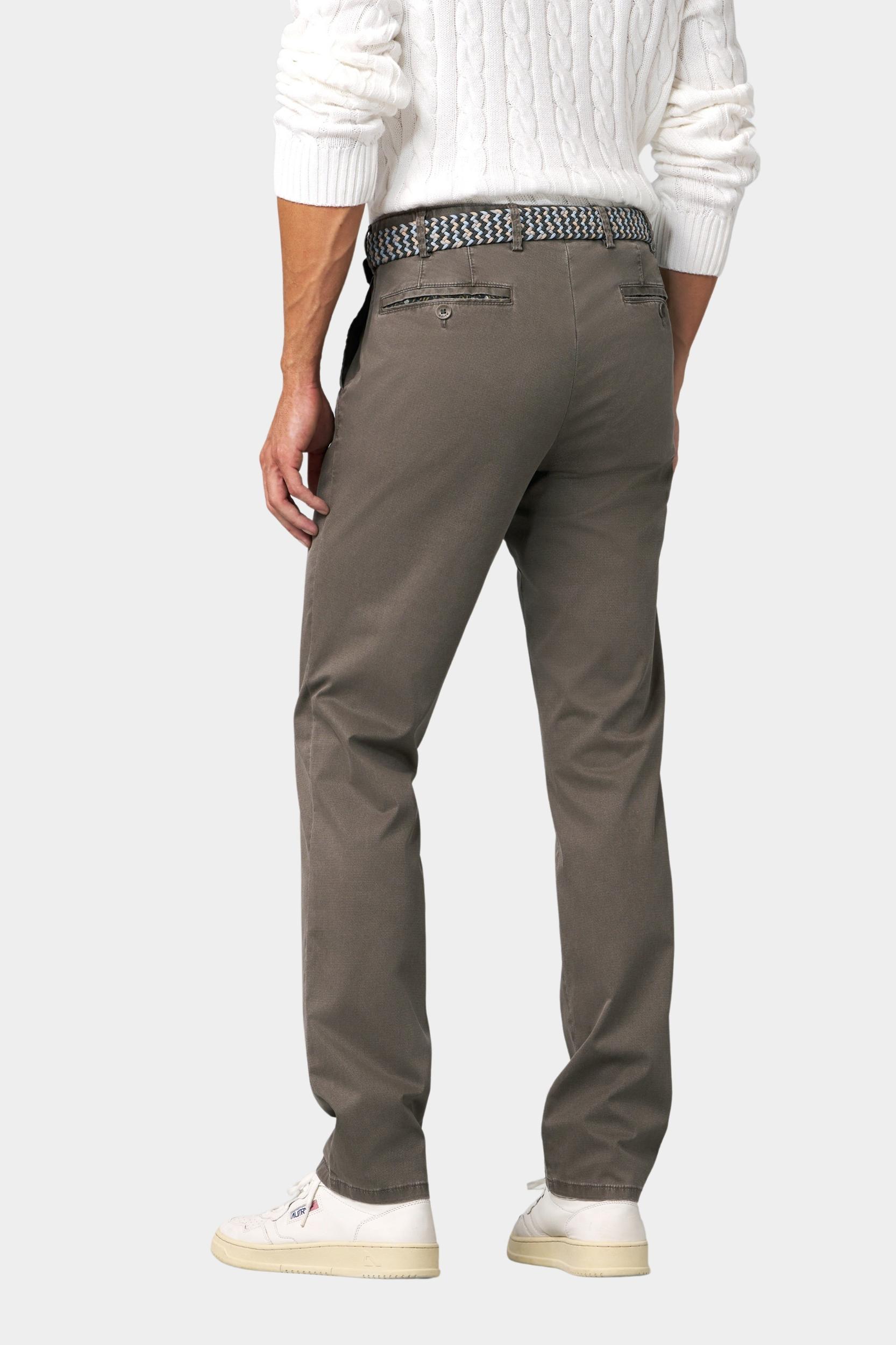 Meyer Katoenen Broek Bruin OSLO Art.1-5059 2231505900/37