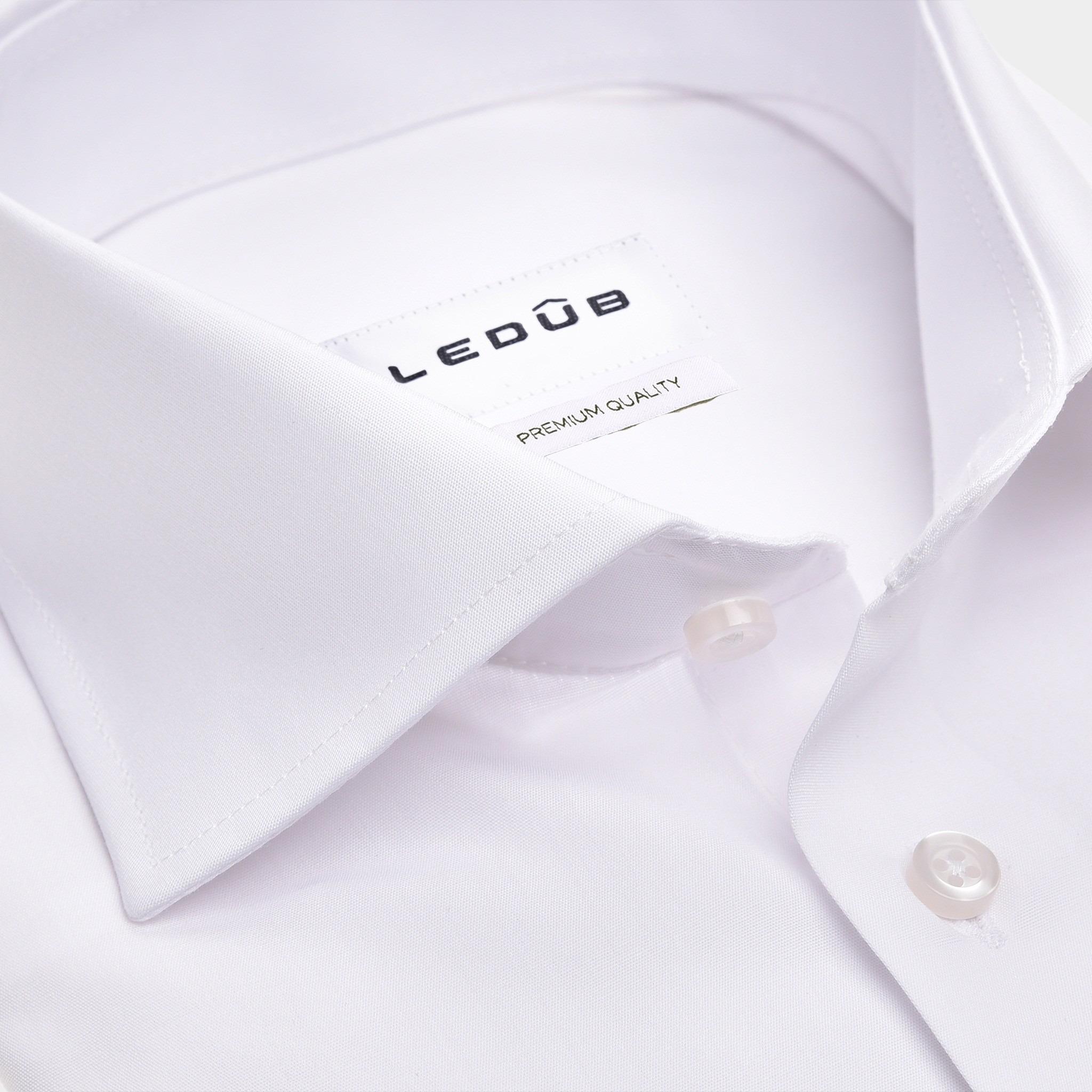 Ledub Business hemd lange mouw Wit MFN5 0323512/910-000-000