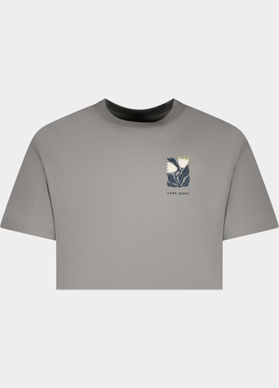 Cars Jeans T-shirt korte mouw Grijs Pluyo 61071/24