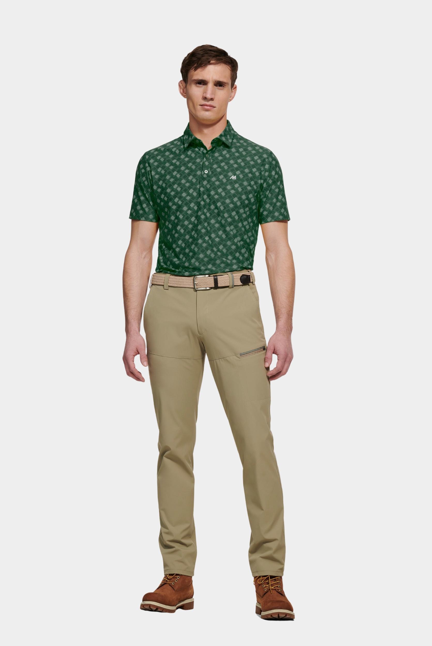 Meyer Polo korte mouw Groen PHIL Art.9-9008 9539900800/25