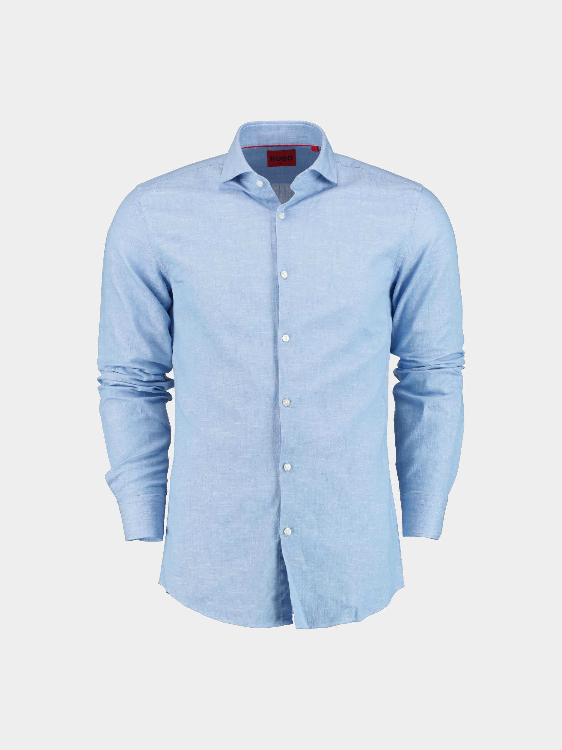 HUGO Red Casual hemd lange mouw Blauw Kason 10257877 01 50539775/459