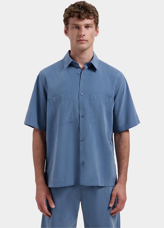 Dstrezzed Casual hemd korte mouw Blauw Samuel Summer Shirt 311516/621