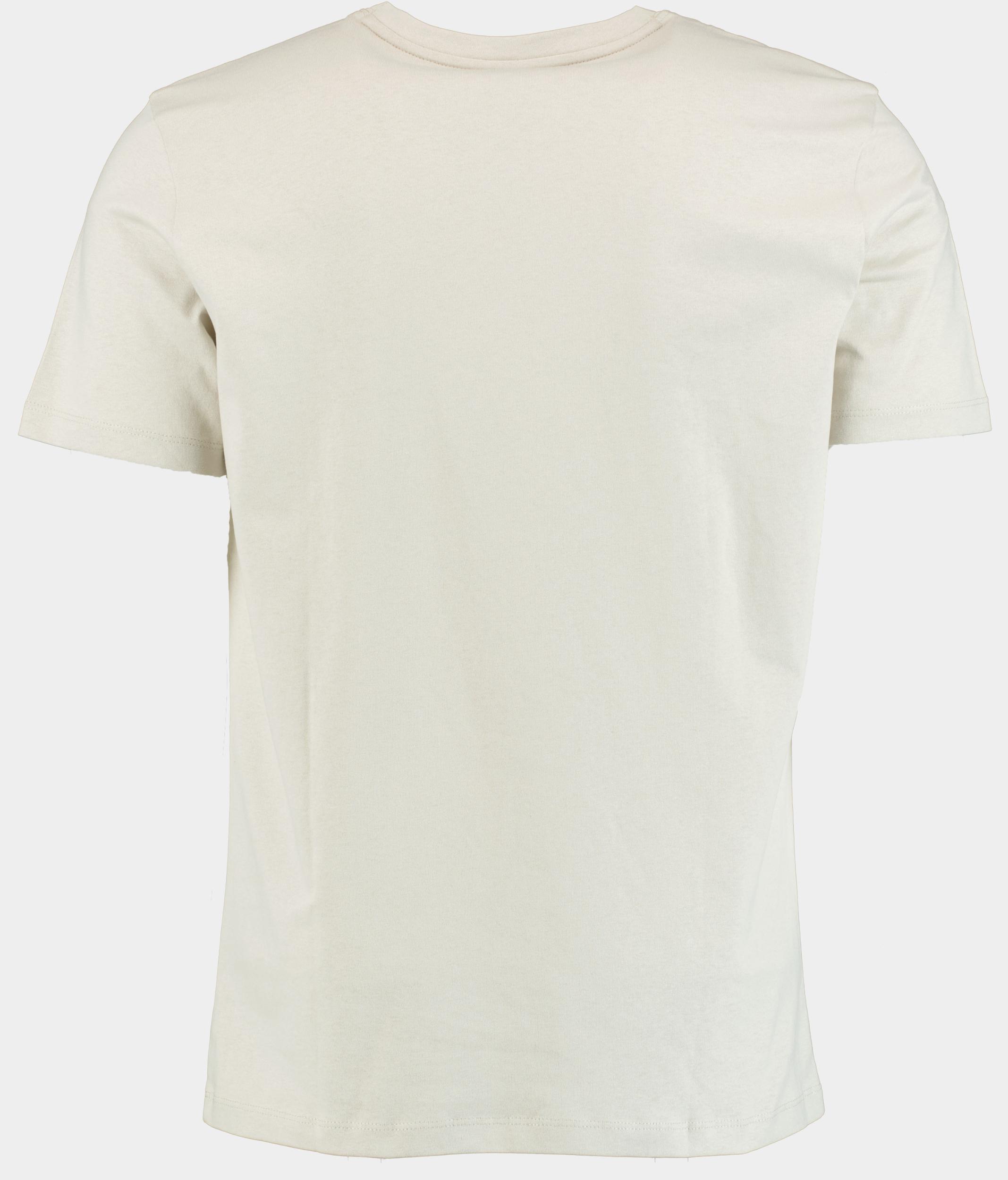 BOSS Orange T-shirt korte mouw Beige Tales 10242631 02 50508584/271