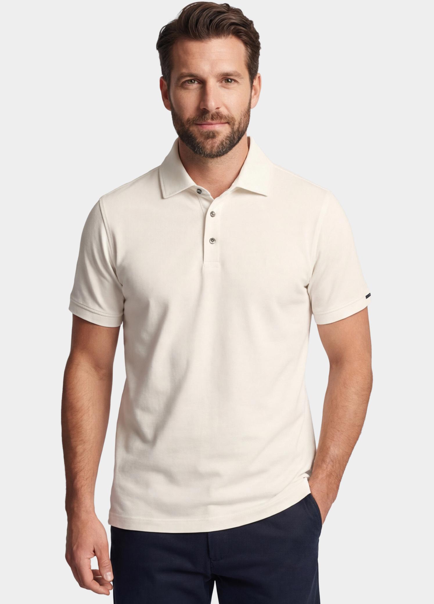 Baileys Polo heren Wit Poloshirt  Jersey 615240/10