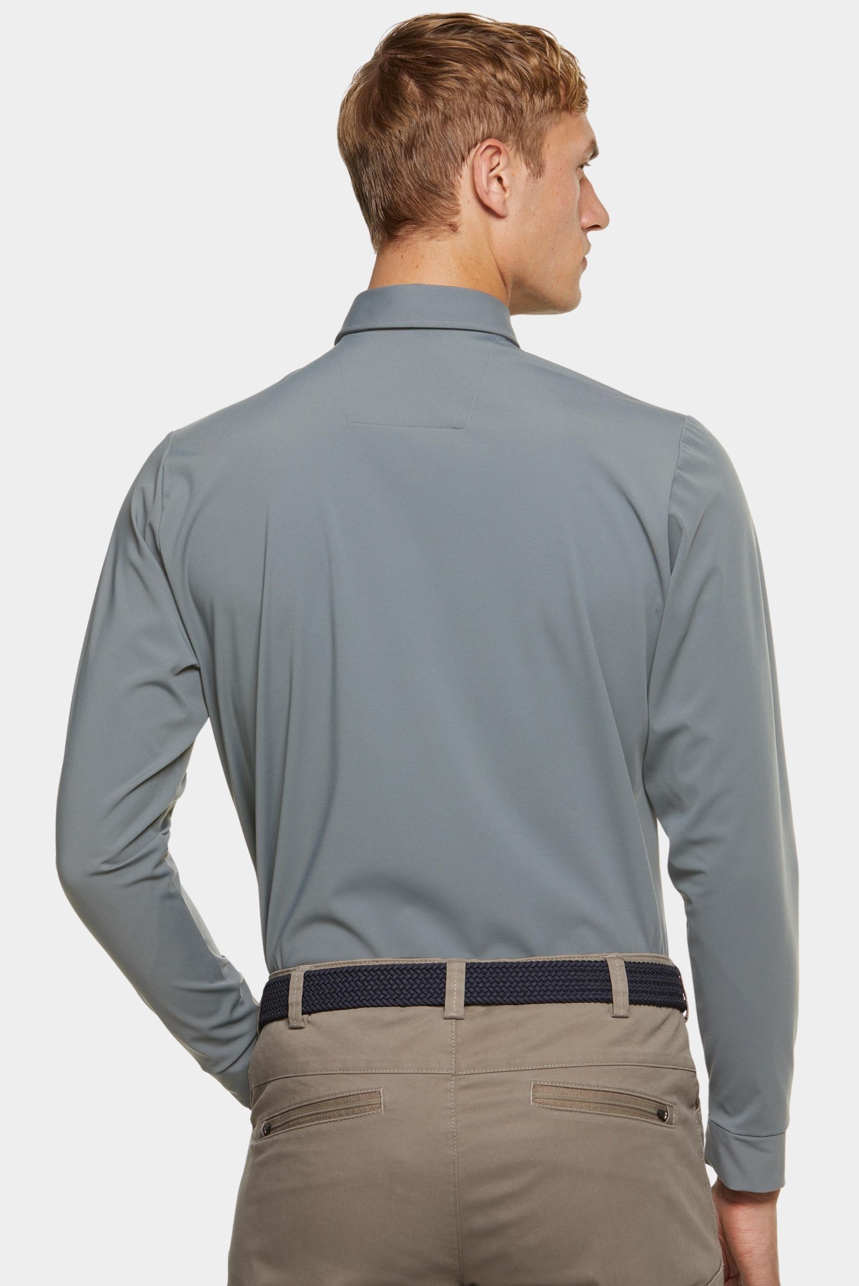 Meyer Polo lange mouw Grijs BRYSON Art.9-9007 9529900700/07