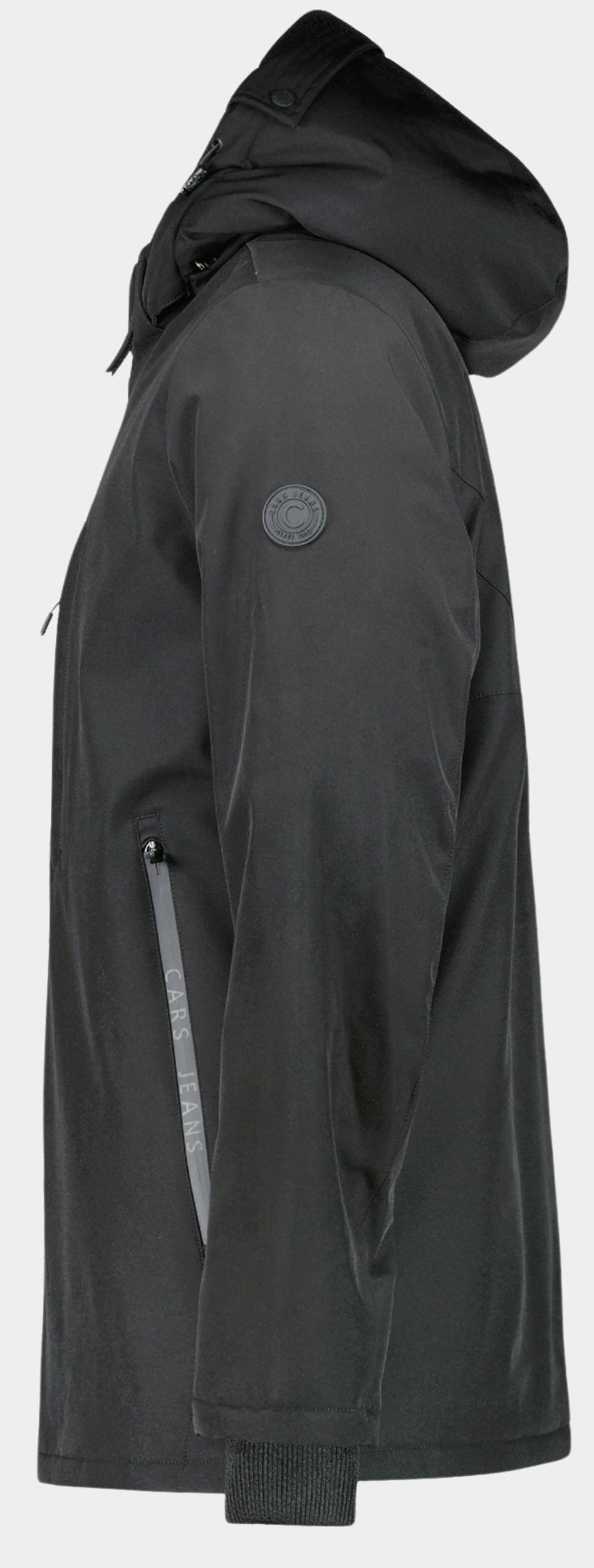 Cars Jeans Winterjack Zwart Milton 60776/01 Cars Jeans Winterjack Zwart Milton 60776/01