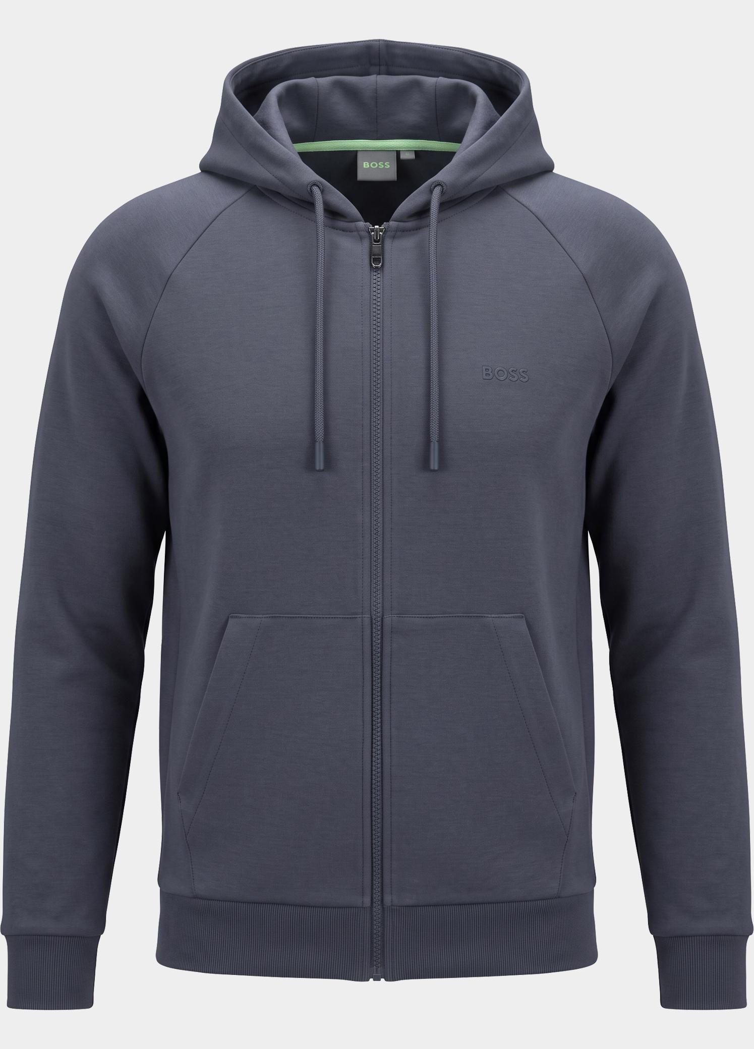 BOSS Green Hoodie heren Blauw Saggy 10280596 01 50565305/402