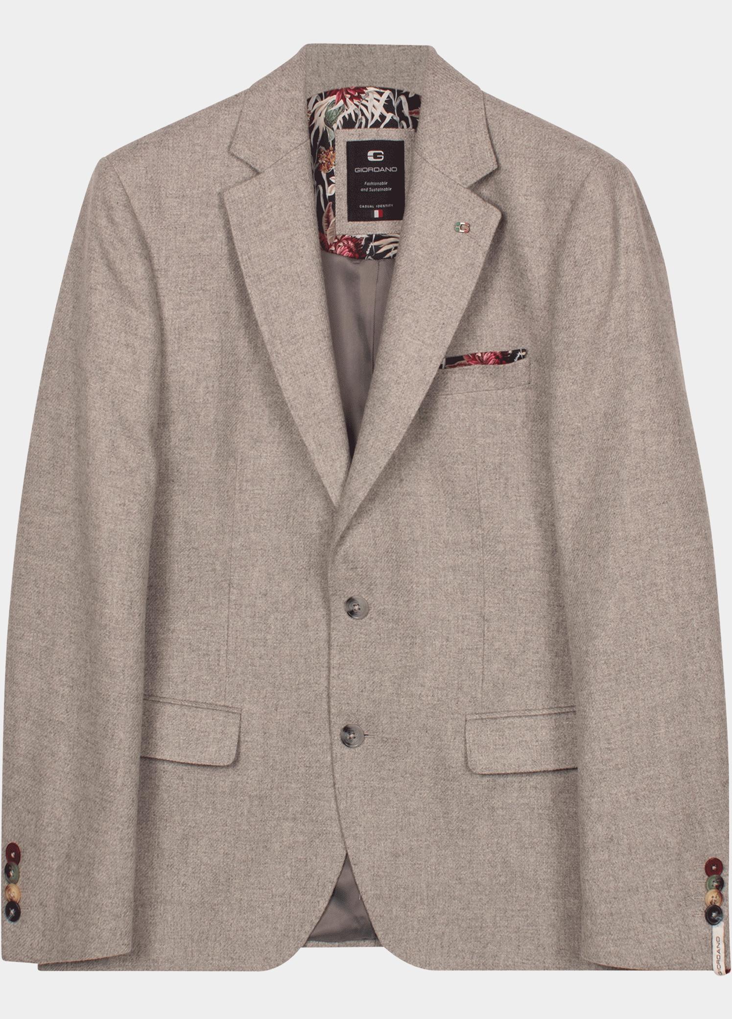 Giordano Colbert Grijs Roberto fully lined Luxury Wo 622610/91