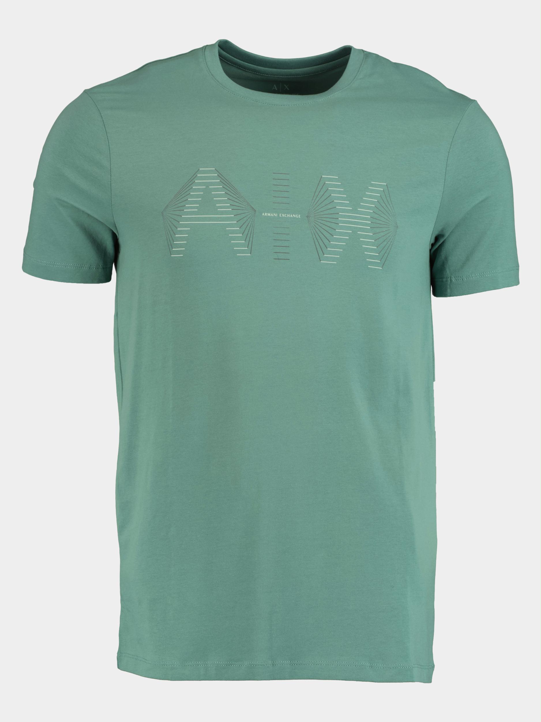 Armani Exchange T-shirt korte mouw Groen  3LZTHK.ZJE6Z/1864