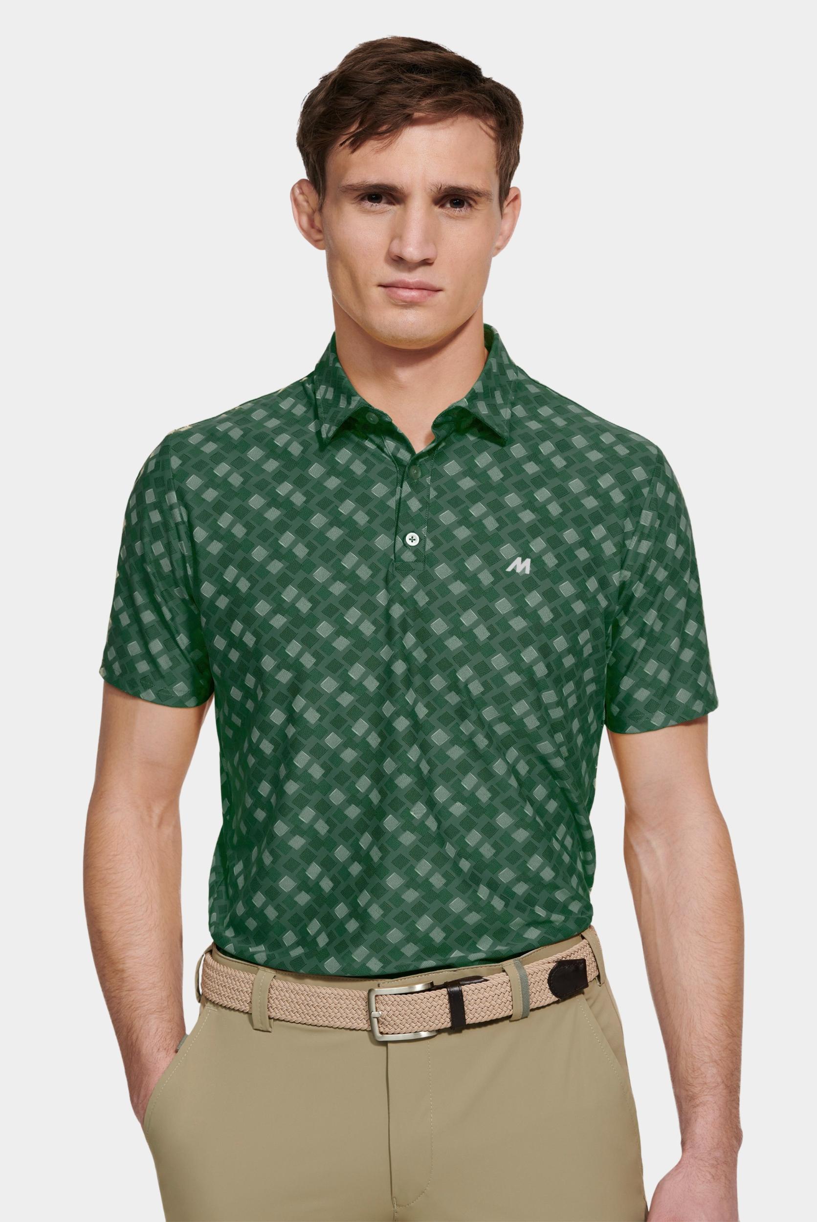 Meyer Polo korte mouw Groen PHIL Art.9-9008 9539900800/25