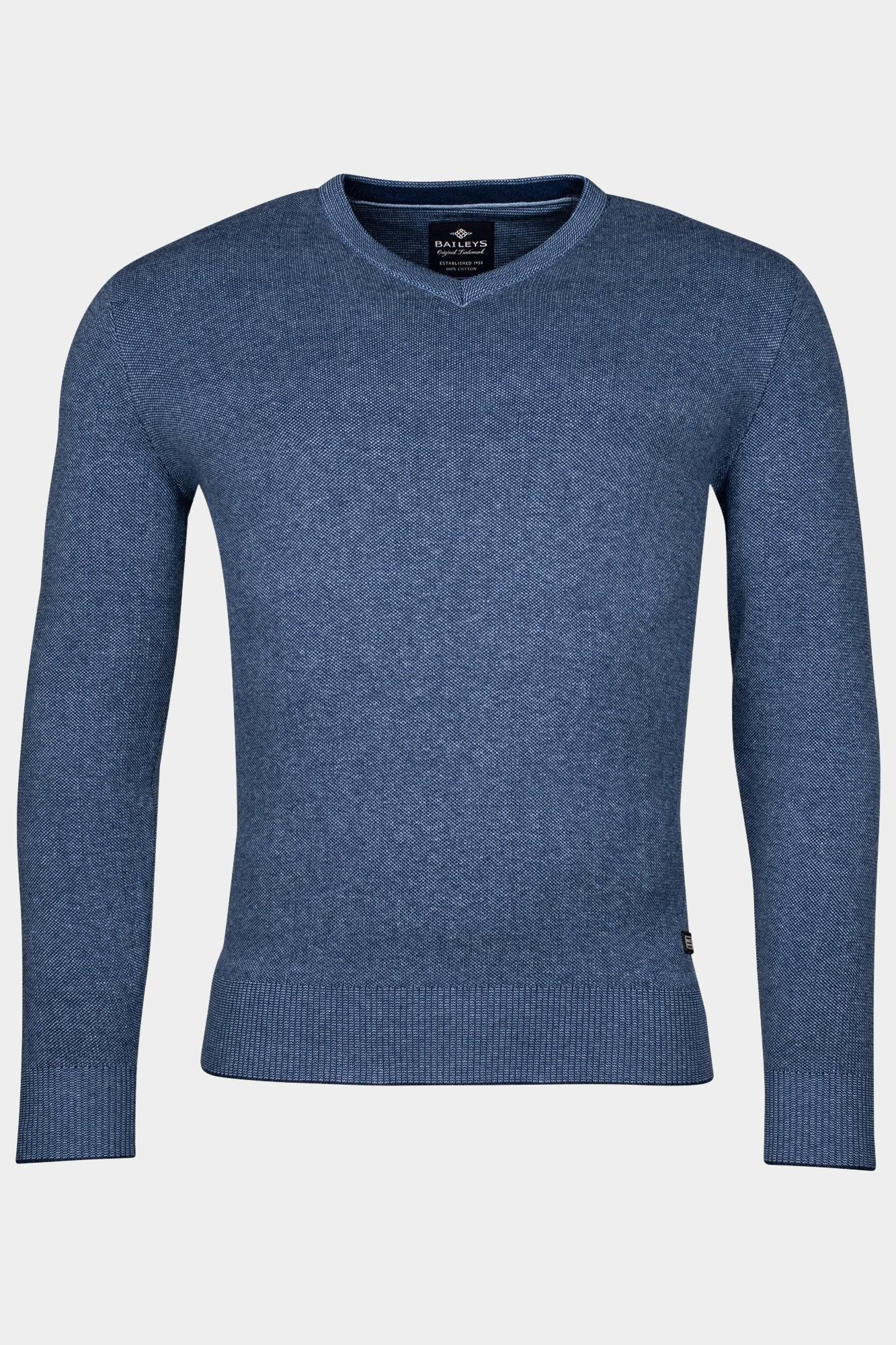 Baileys Pullover Blauw V-Neck 428109/625