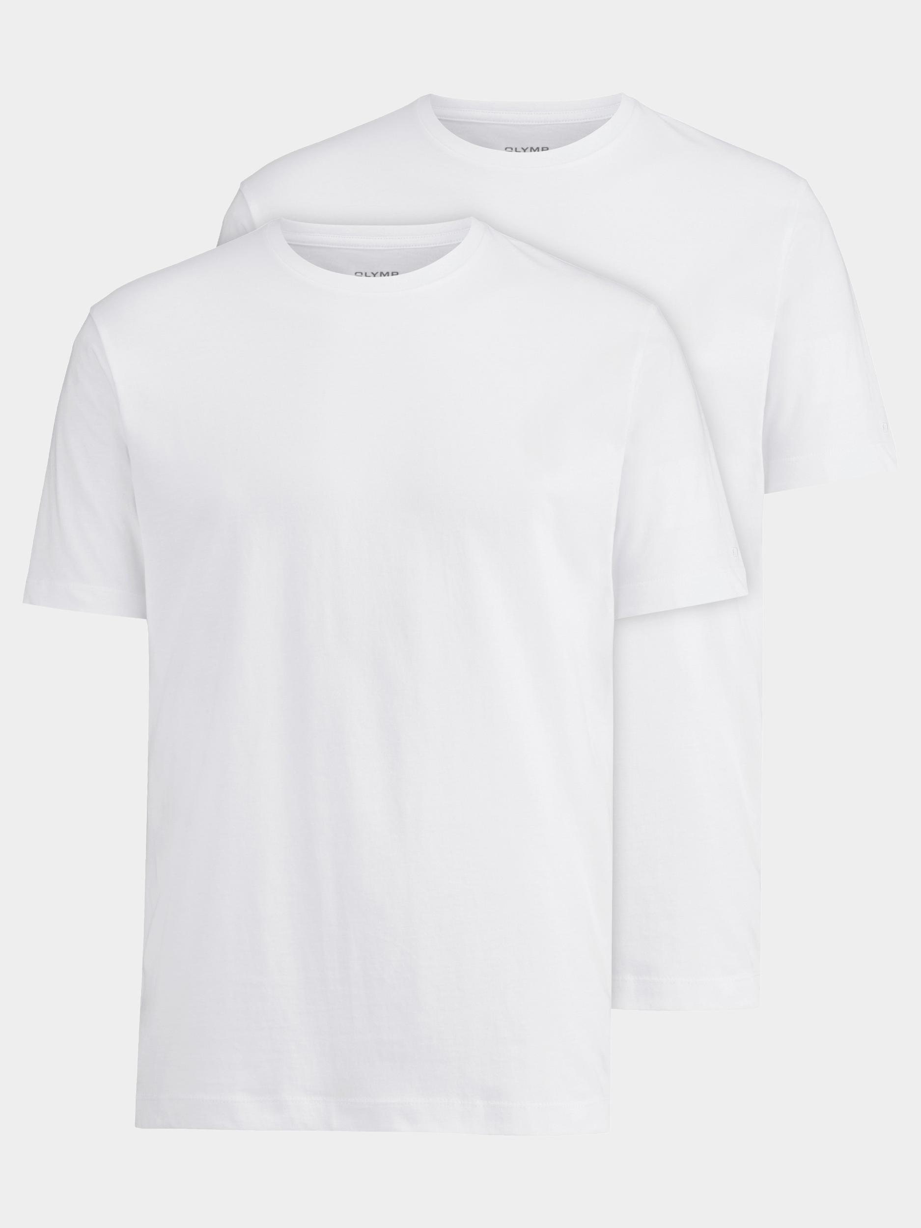 Olymp T-shirt korte mouw Wit 0700/12 T-Shirt 070012/00