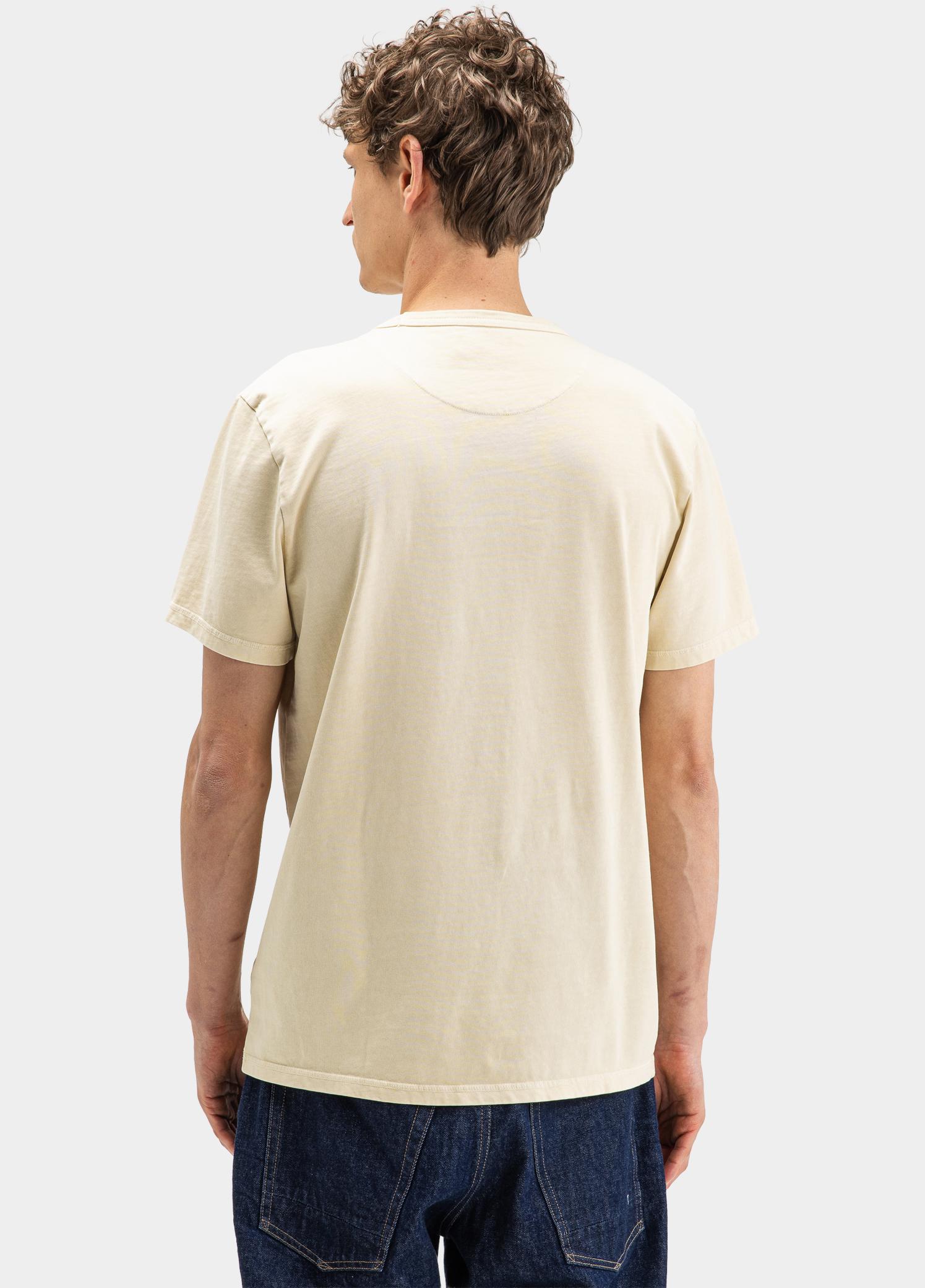 Butcher of Blue T-shirt heren Beige Army Tee 2012001/618