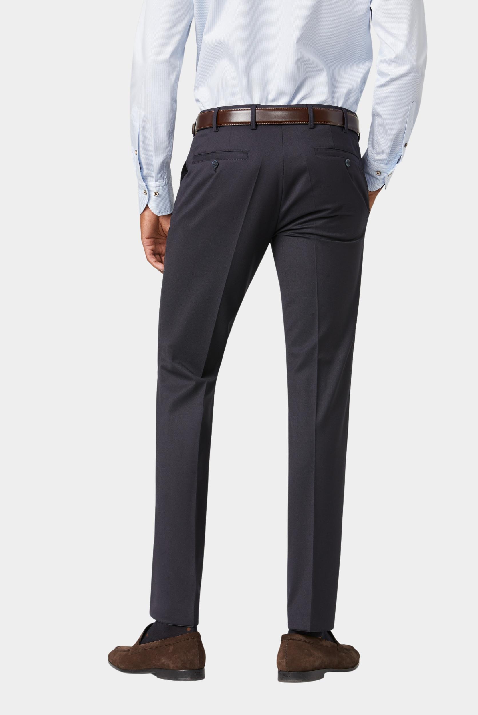 Meyer Wollen Pantalon Blauw ROMA Art. 9-288 1150928800/19