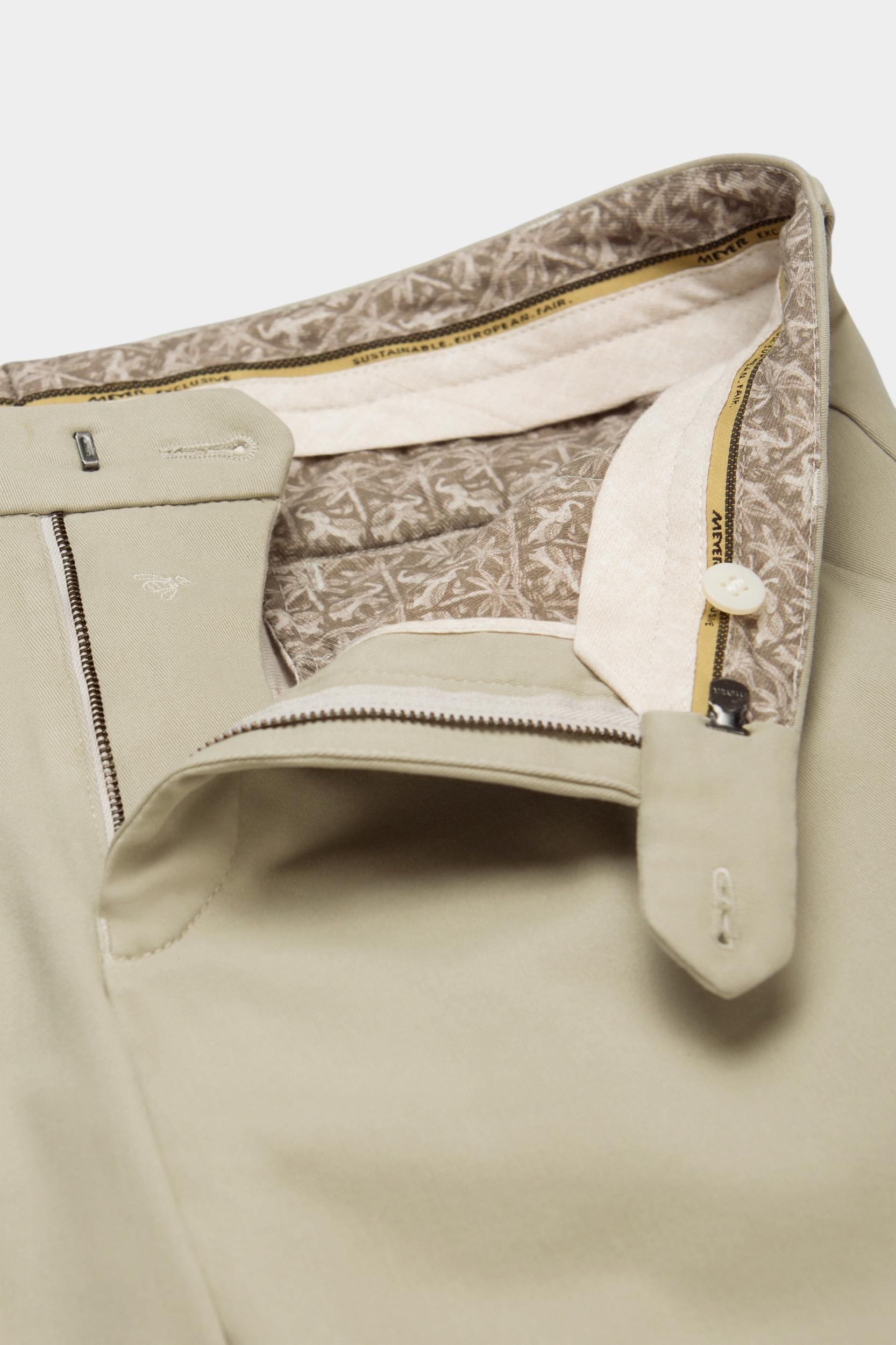 Meyer Katoenen Broek Beige BONN Art.2-8609 1022860900/32