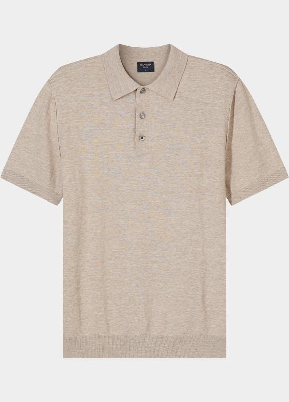 Olymp Polo heren Beige  530812/22