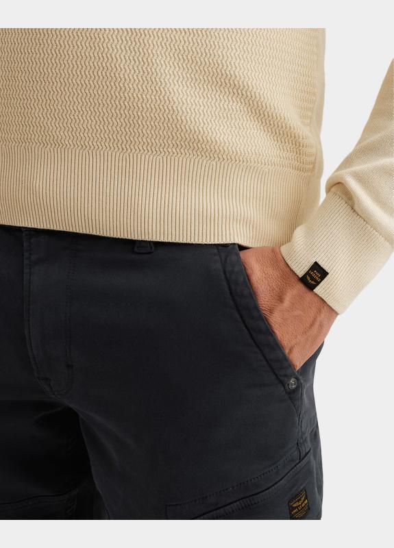 PME Legend Half Zip Beige Half zip collar cotton modal PKW2602328/7013