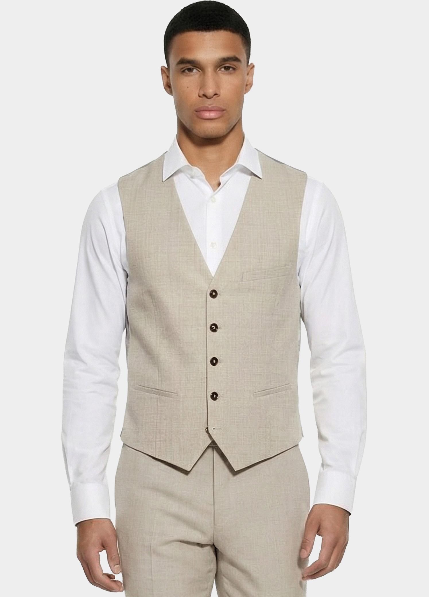 Your own Party By CG - Cl Gilet Mix & Match Beige Weste/Waistcoat CG Plum-N 50.184N1 / 440093/71