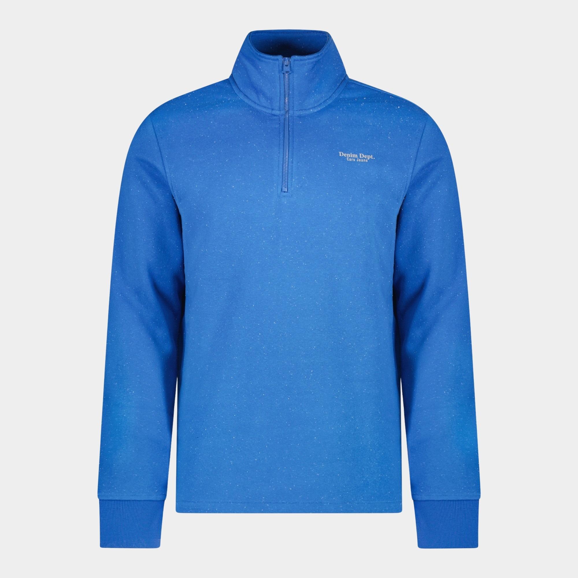 Cars Jeans Half Zip Blauw Benya 63165/16