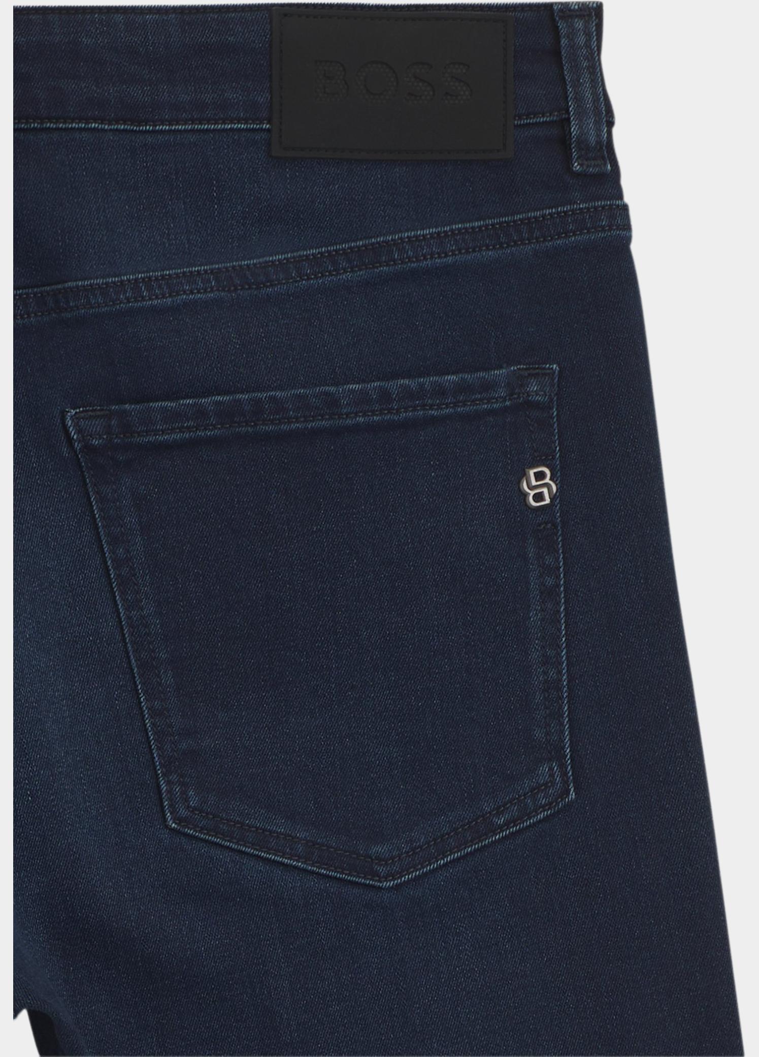 BOSS Black Katoenen 5-Pocket Blauw P-Delaware 10272920 03 50566914/403