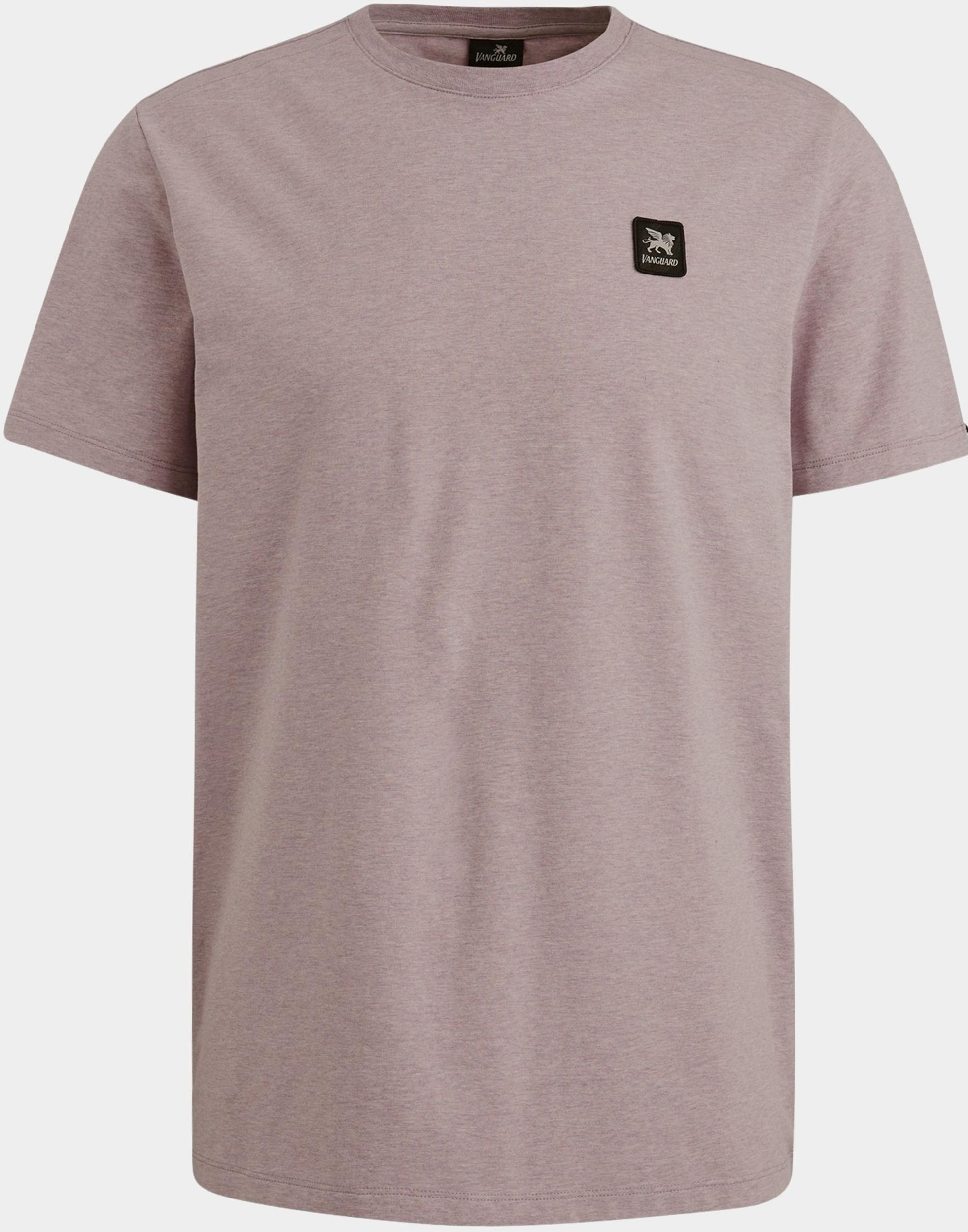 Vanguard T-shirt korte mouw Paars R-neck cotton elastan jersey VTSS2503510/4133