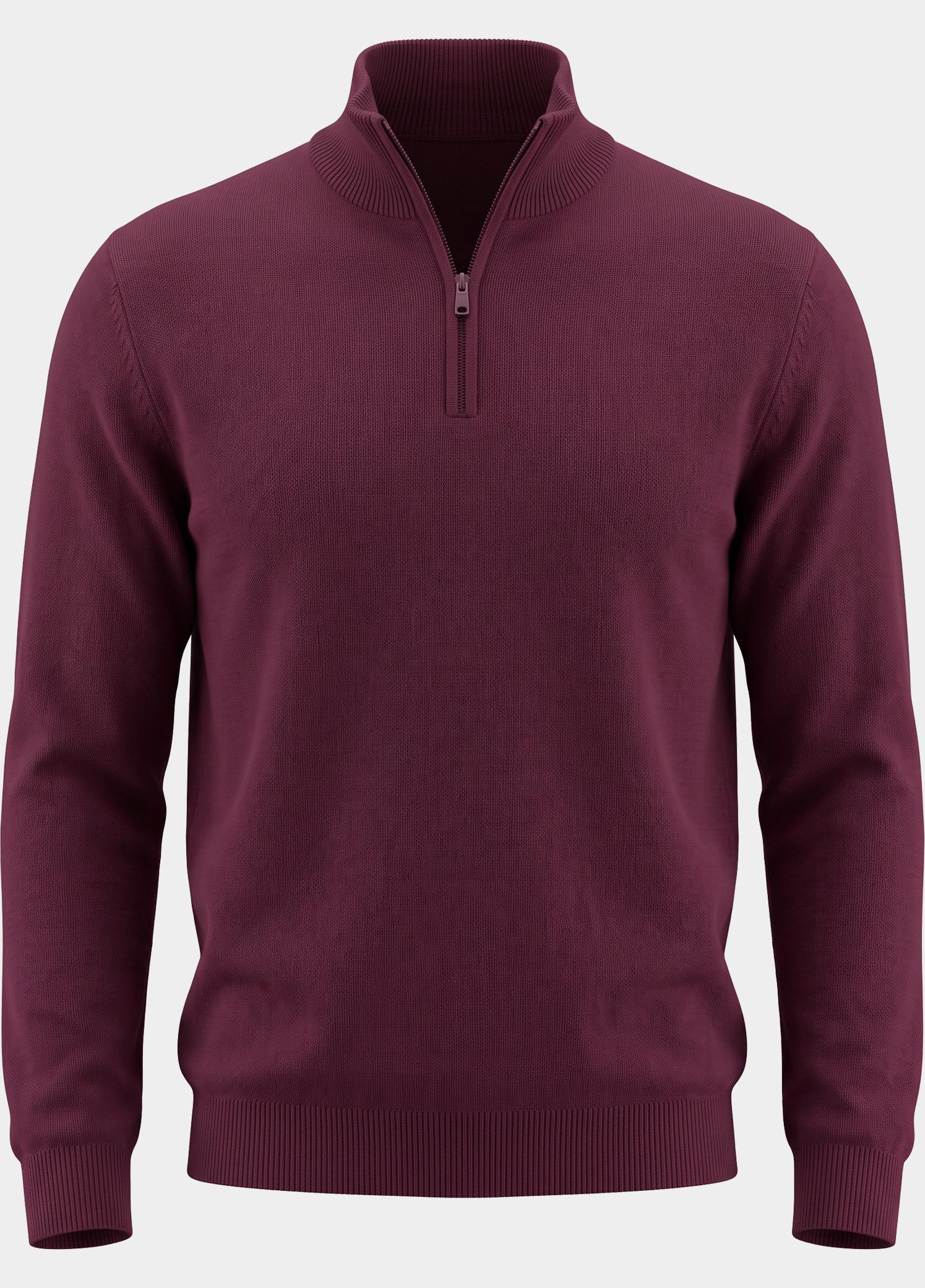 Bos Half Zip Paars  302/11960