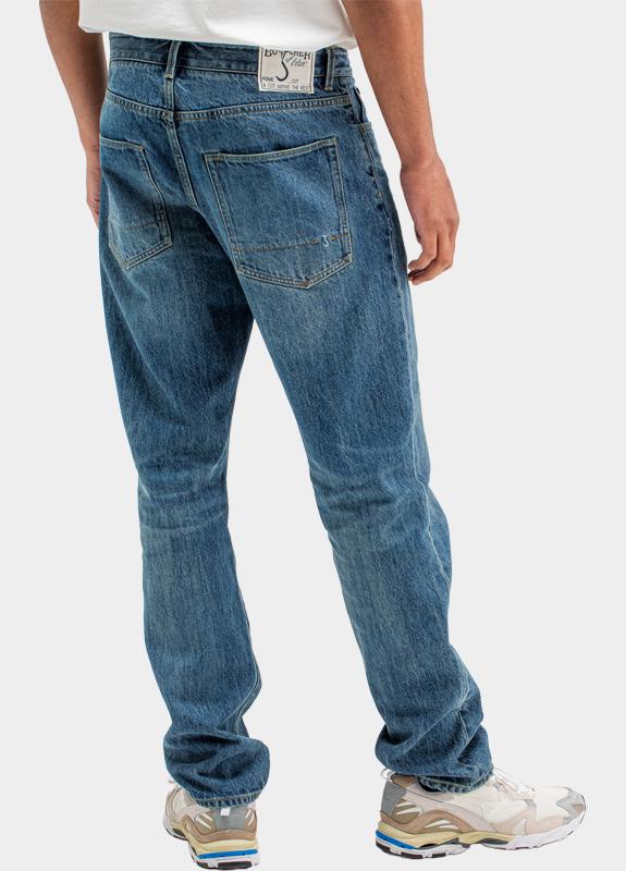 Butcher of Blue Jeans Blauw Berkley loose ozone Denim M2421045/812