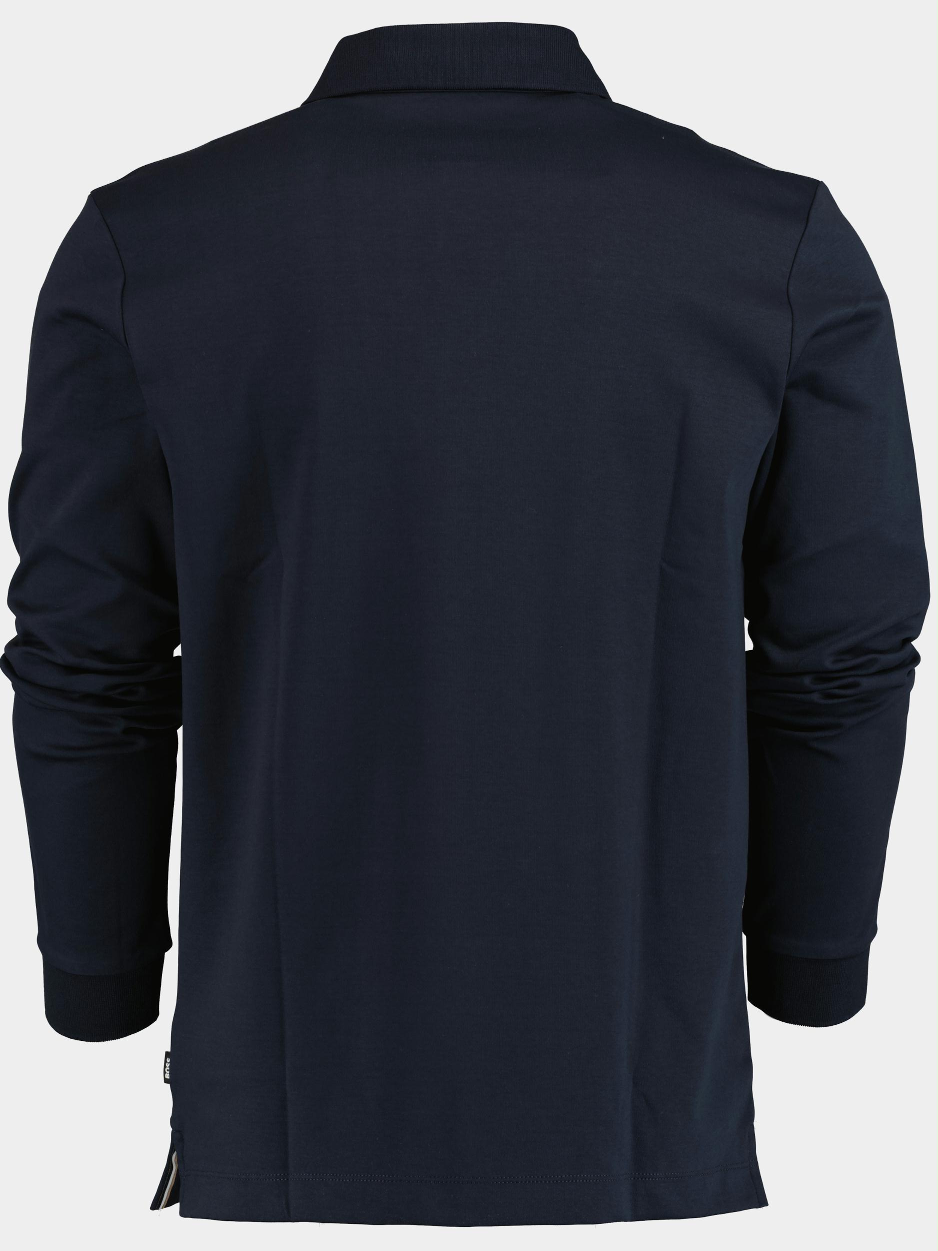 Hugo boss polo lange mouw sale deals