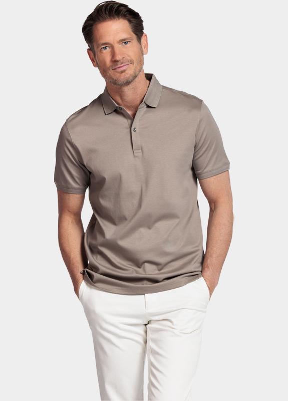 Giordano Polo heren Wit Lino Short Sleeve Polo Liquid 616578/81