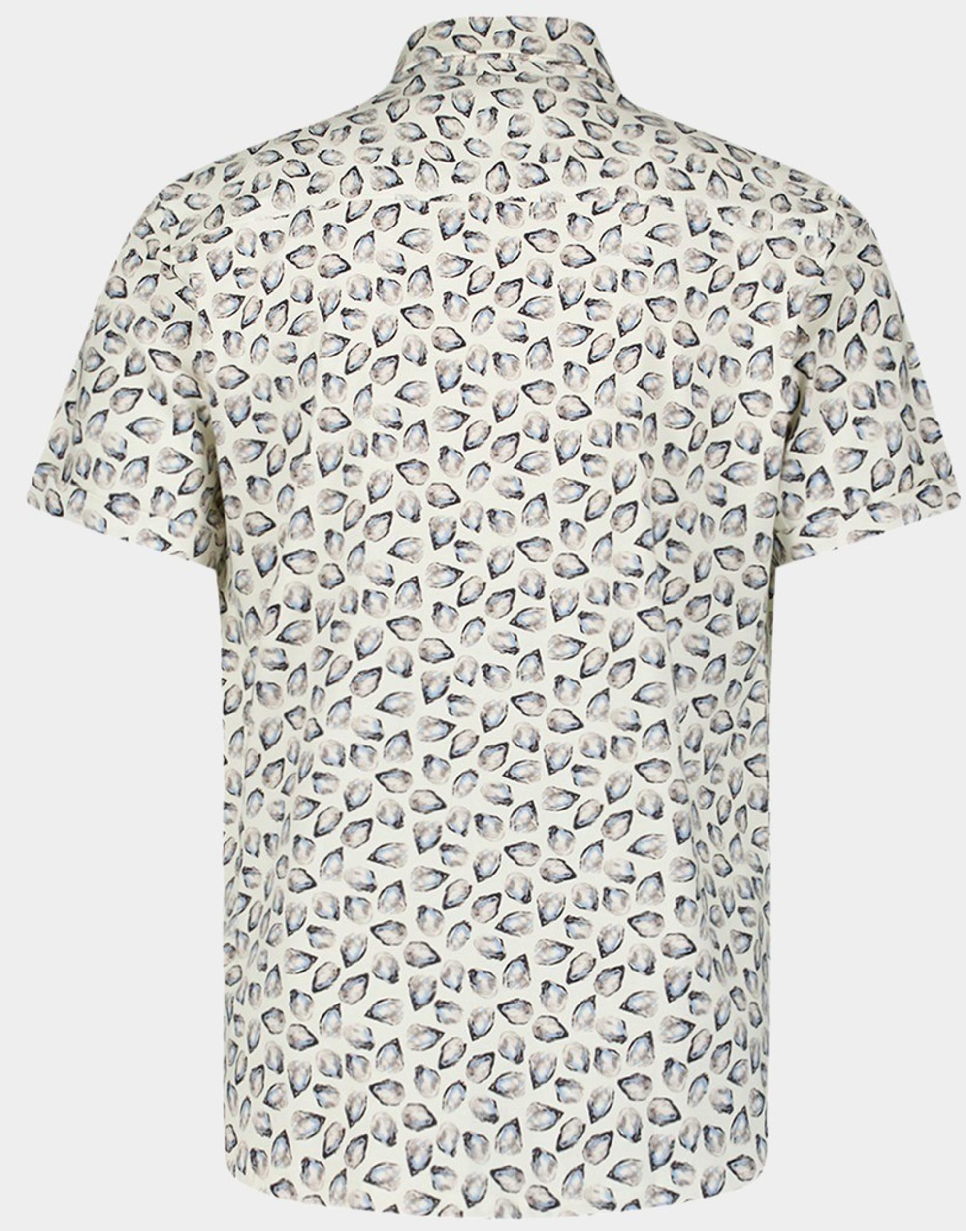 No Excess Casual hemd korte mouw Wit Shirt Short Sleeve Jersey All 28440414/011
