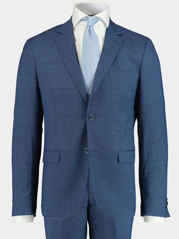 Bos Bright Blue Kostuum Blauw Toulon Suit Drop 8 221028TO12SB/240 blue