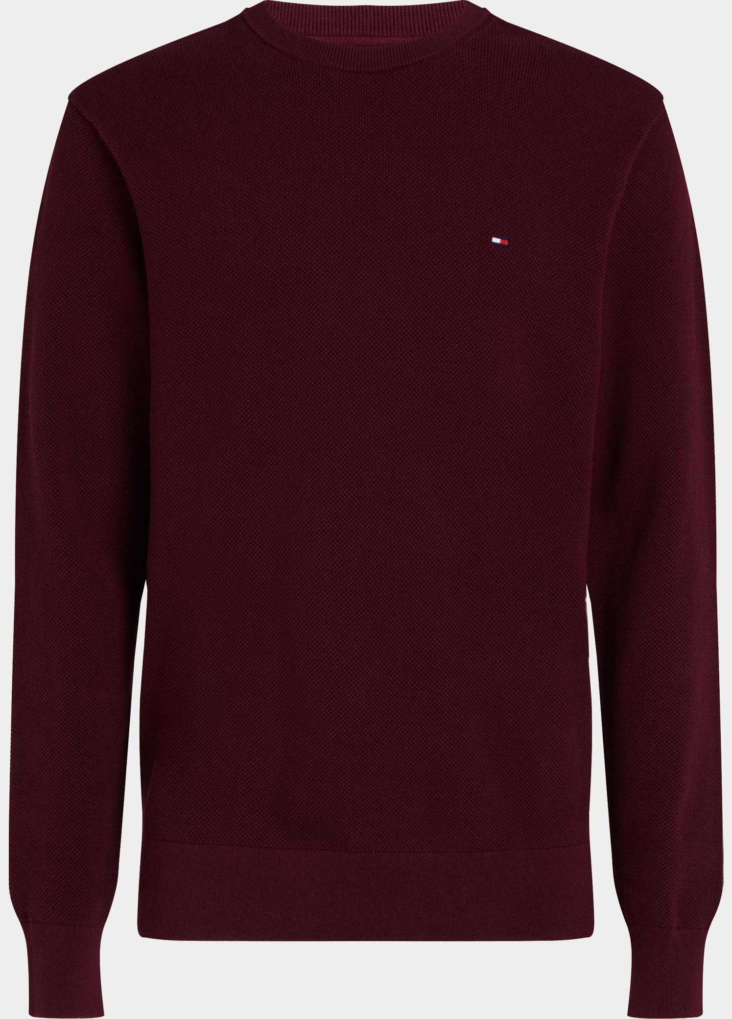 Tommy Hilfiger Pullover heren Paars ESSENTIAL STRUCTURE CREW NECK MW0MW36347/VLP